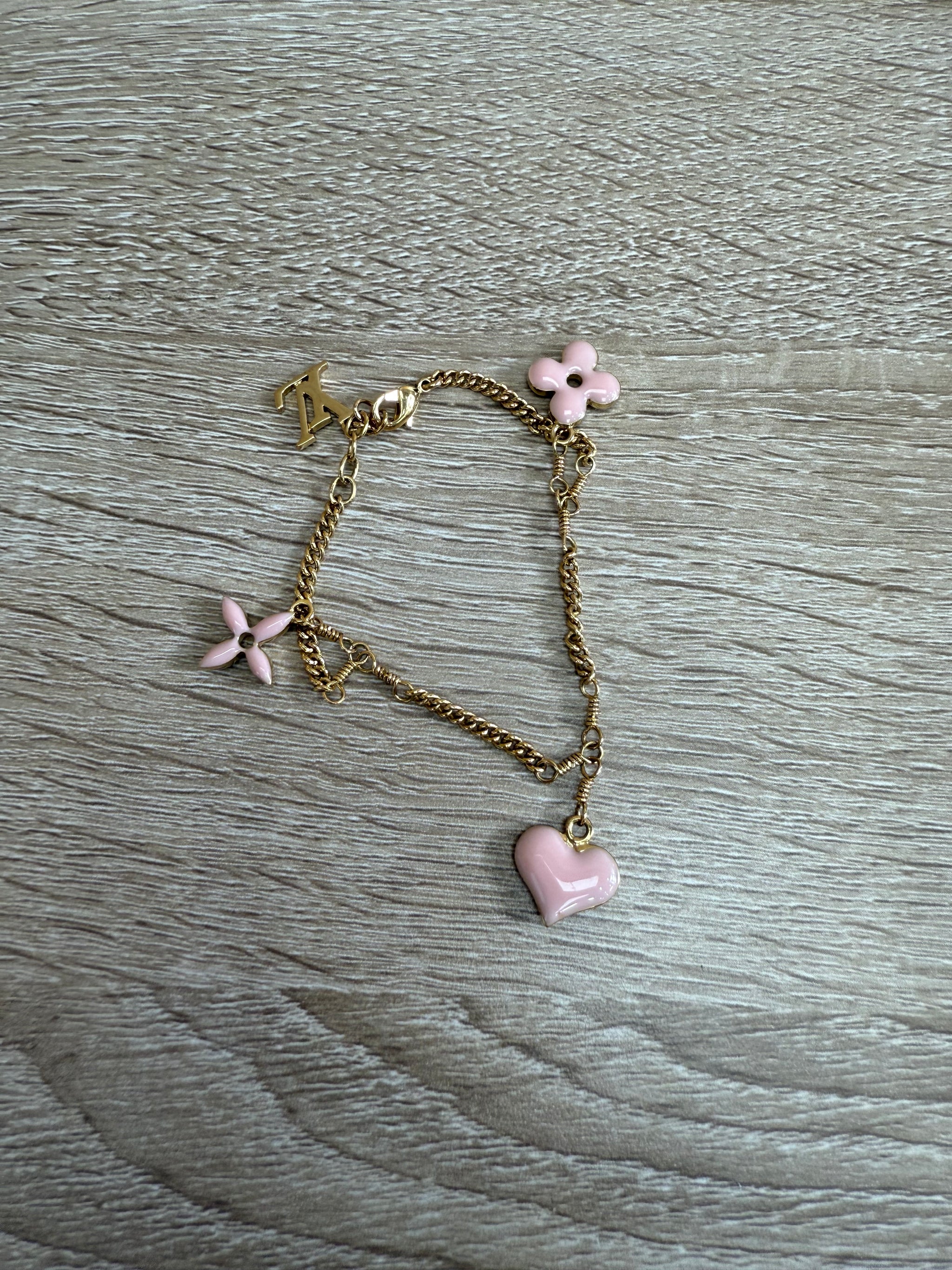 Louis Vuitton Sweet Monogram Charm Bracelet