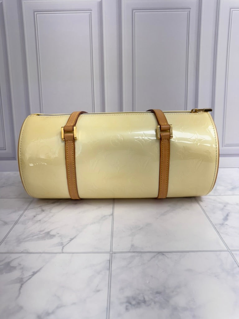 Louis Vuitton Yellow Monogram Vernis Bedford Bag