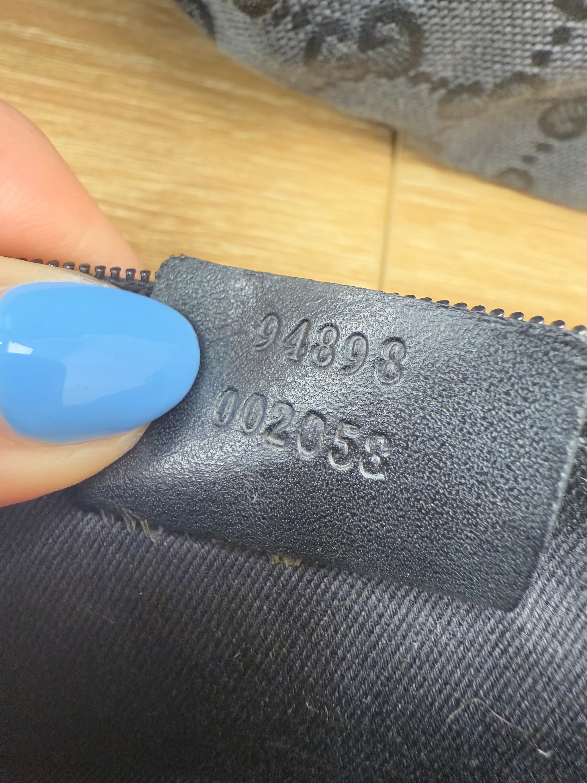 Gucci GG Black Canvas Tote Bag