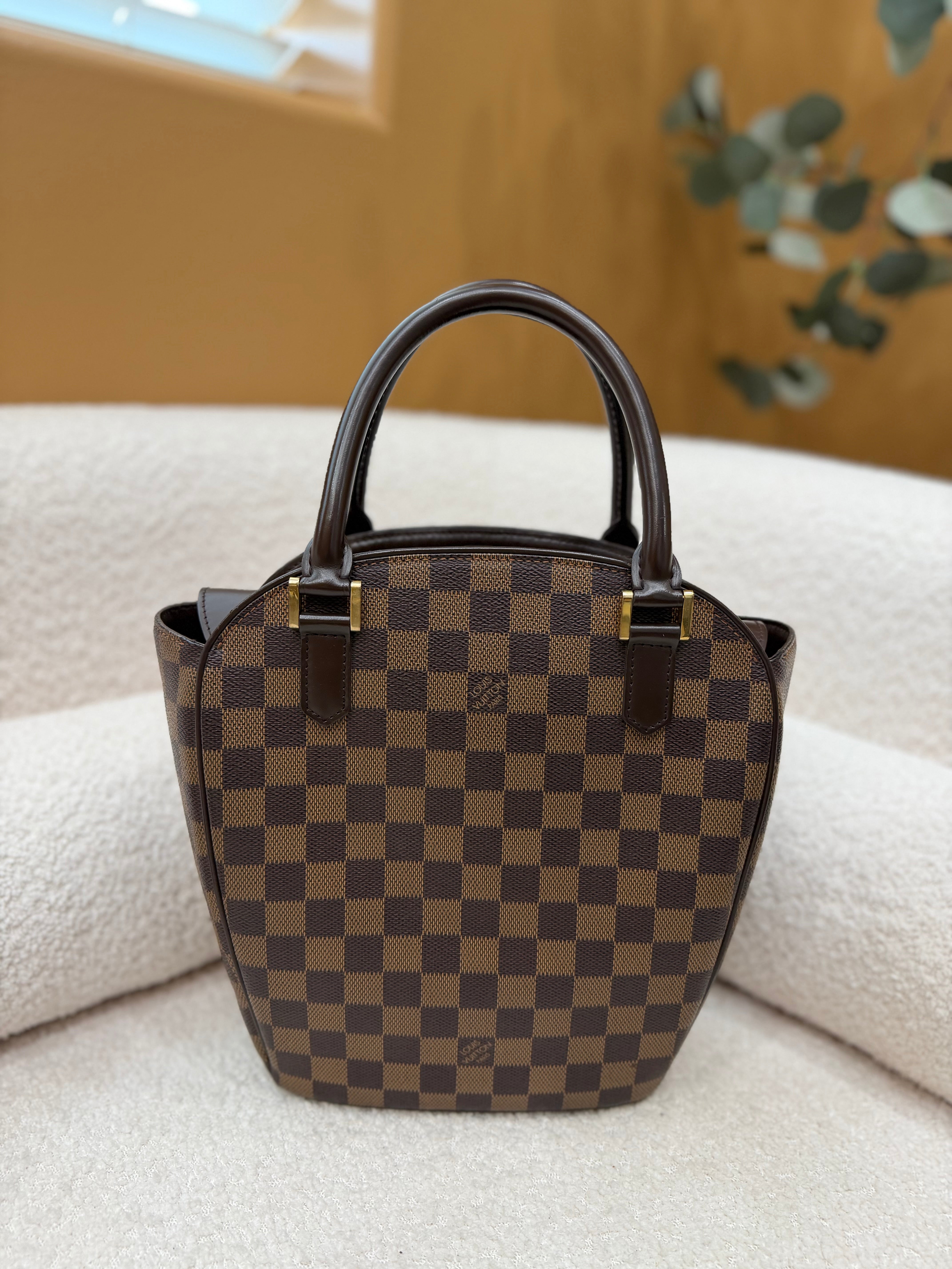 Louis Vuitton Damier Ebene Sarria Seau Handbag