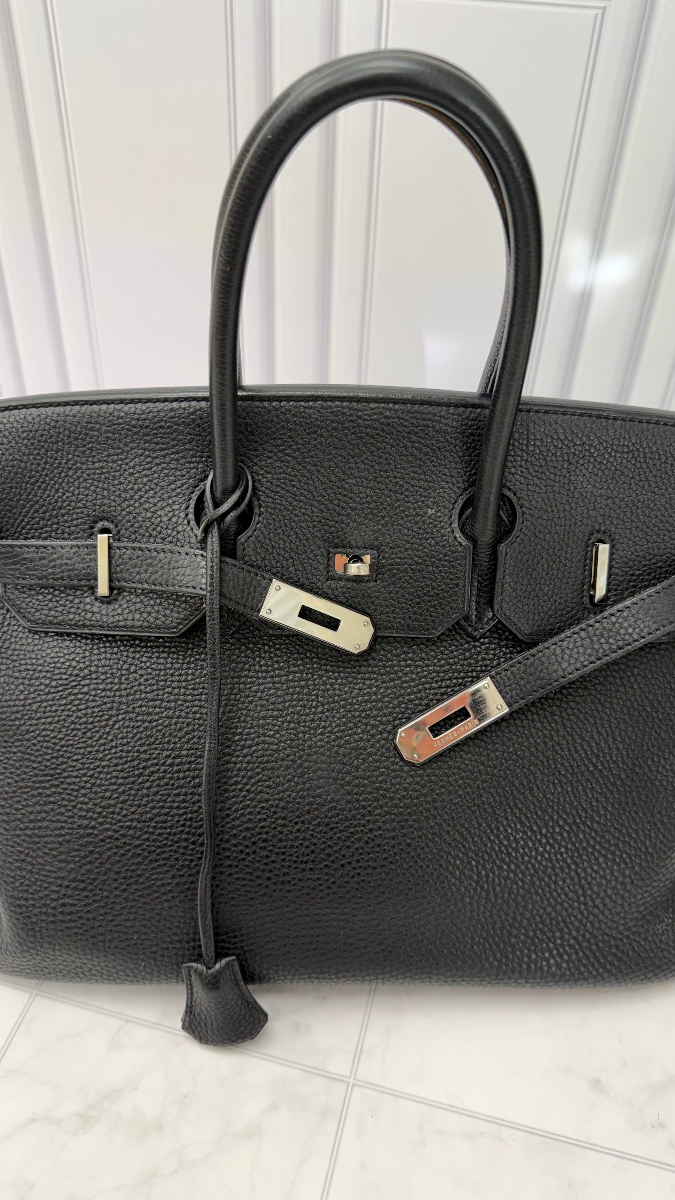 *DONS DROP* Hermes Black Togo Leather Birkin 35