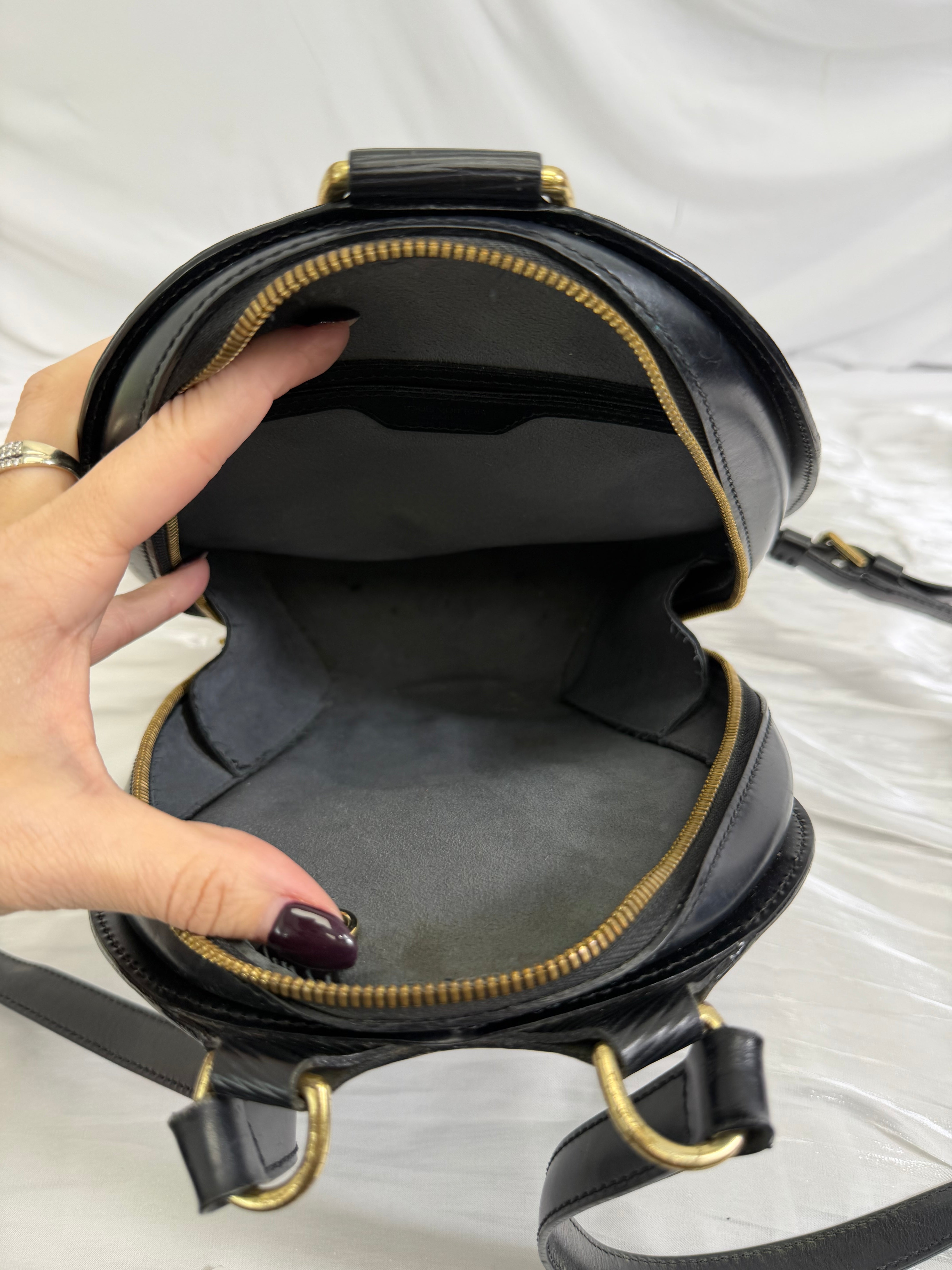 Louis Vuitton Black Epi Mabillion Backpack