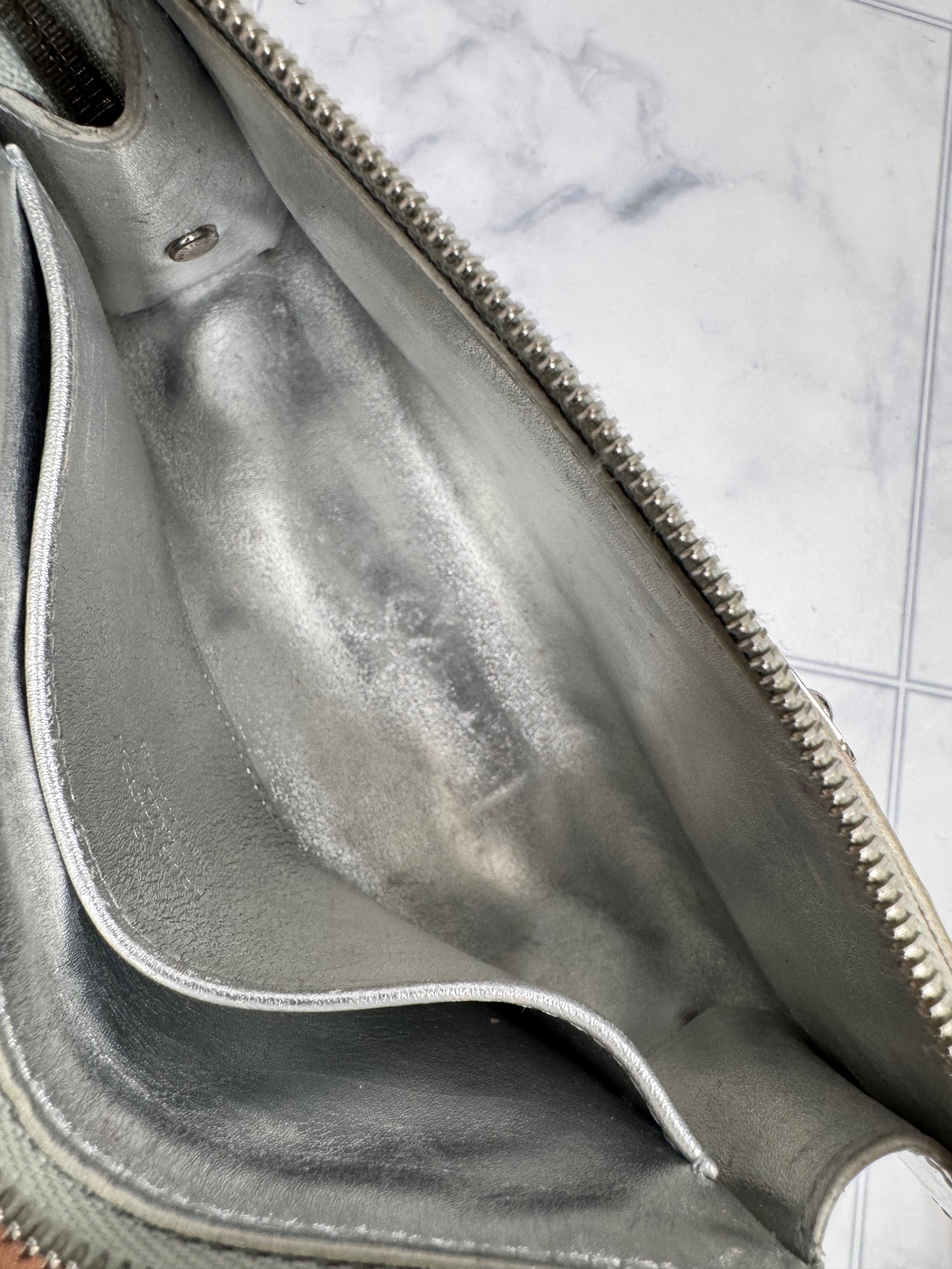 Louis Vuitton Silver Monogram Miroir Trousse Cosmetic Pouch