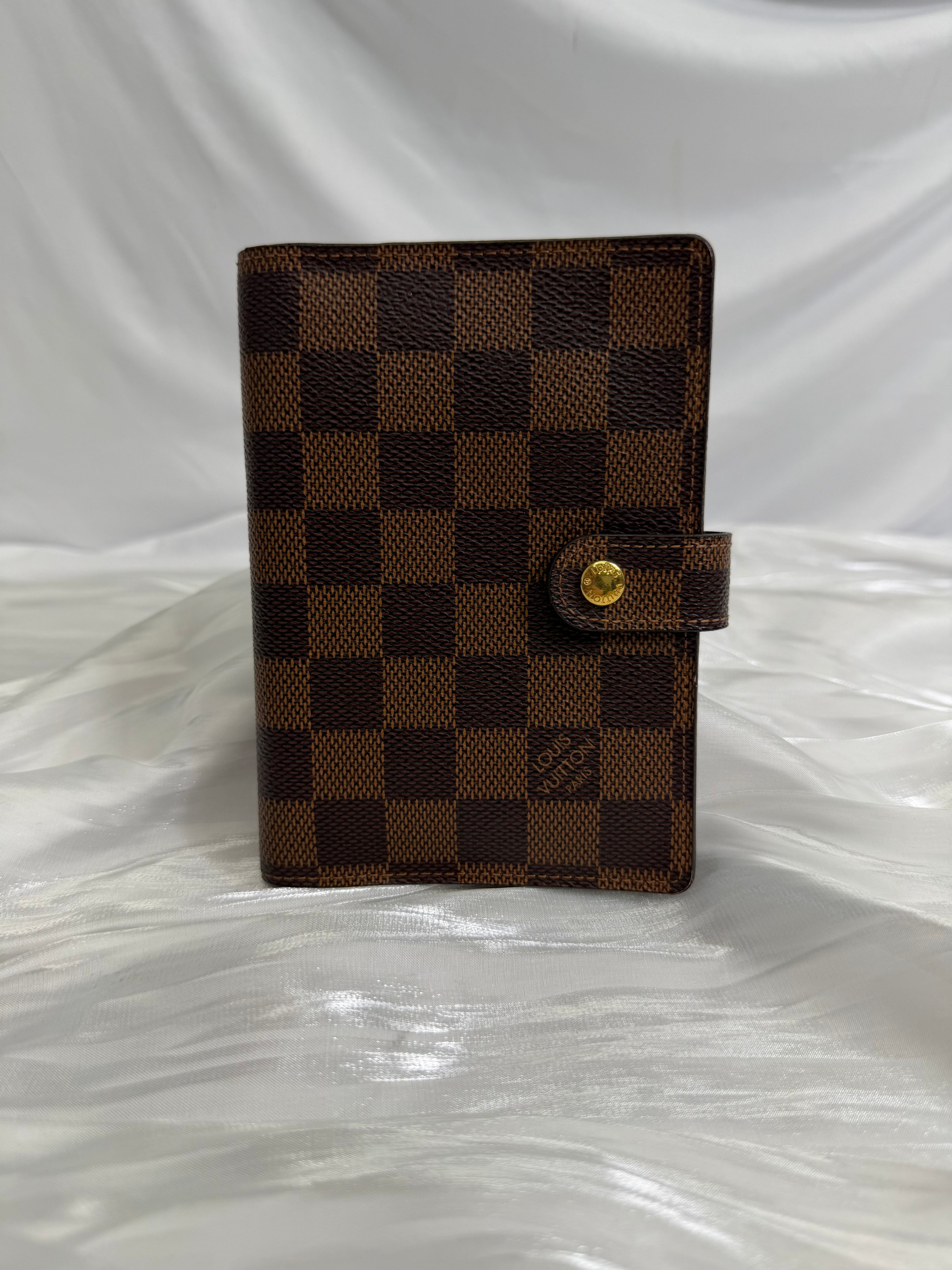 Louis Vuitton Damier Ebene Passport Agenda PM