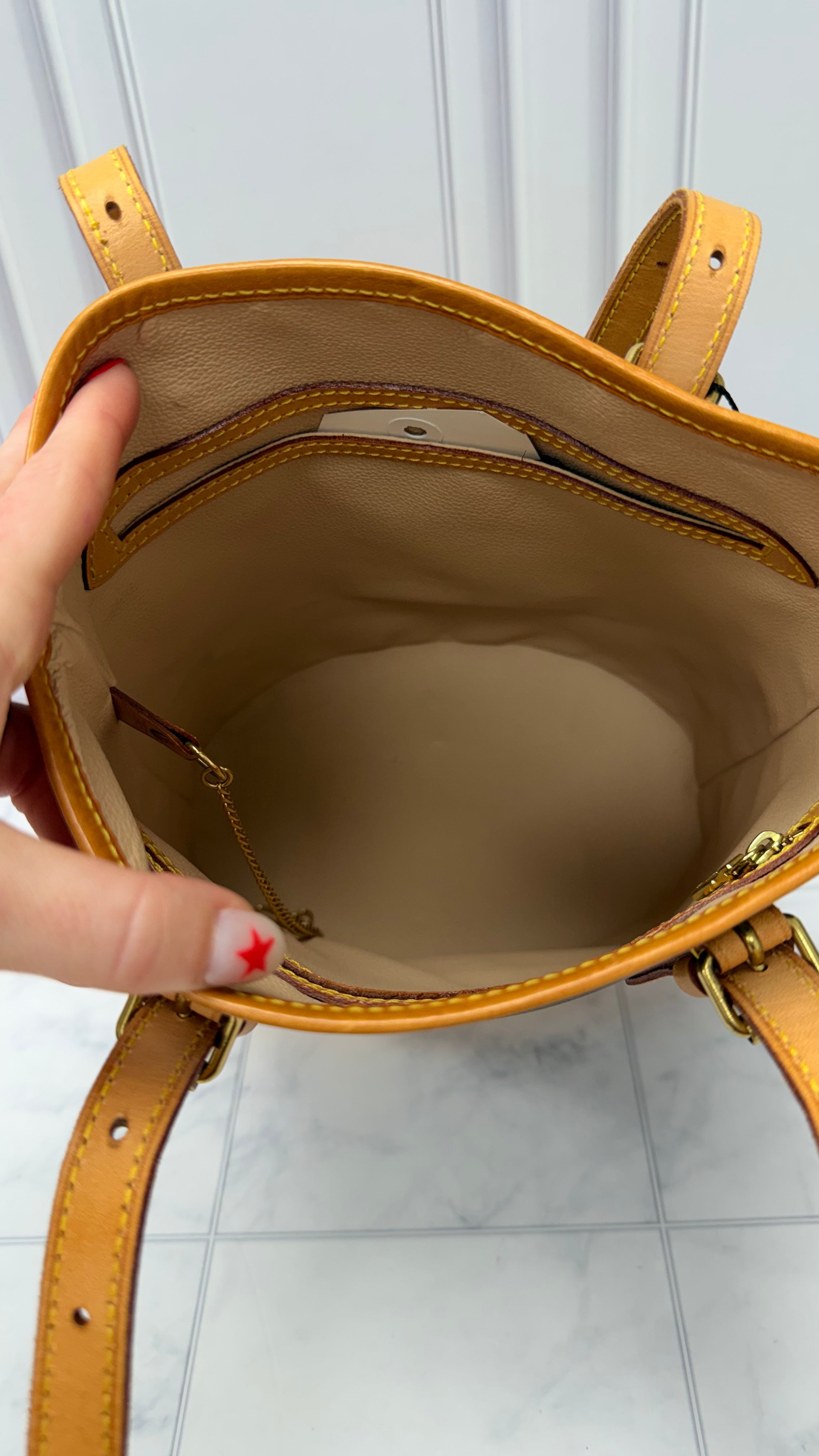 *DONS DROP* Louis Vuitton Monogram Petit Bucket PM Handbag