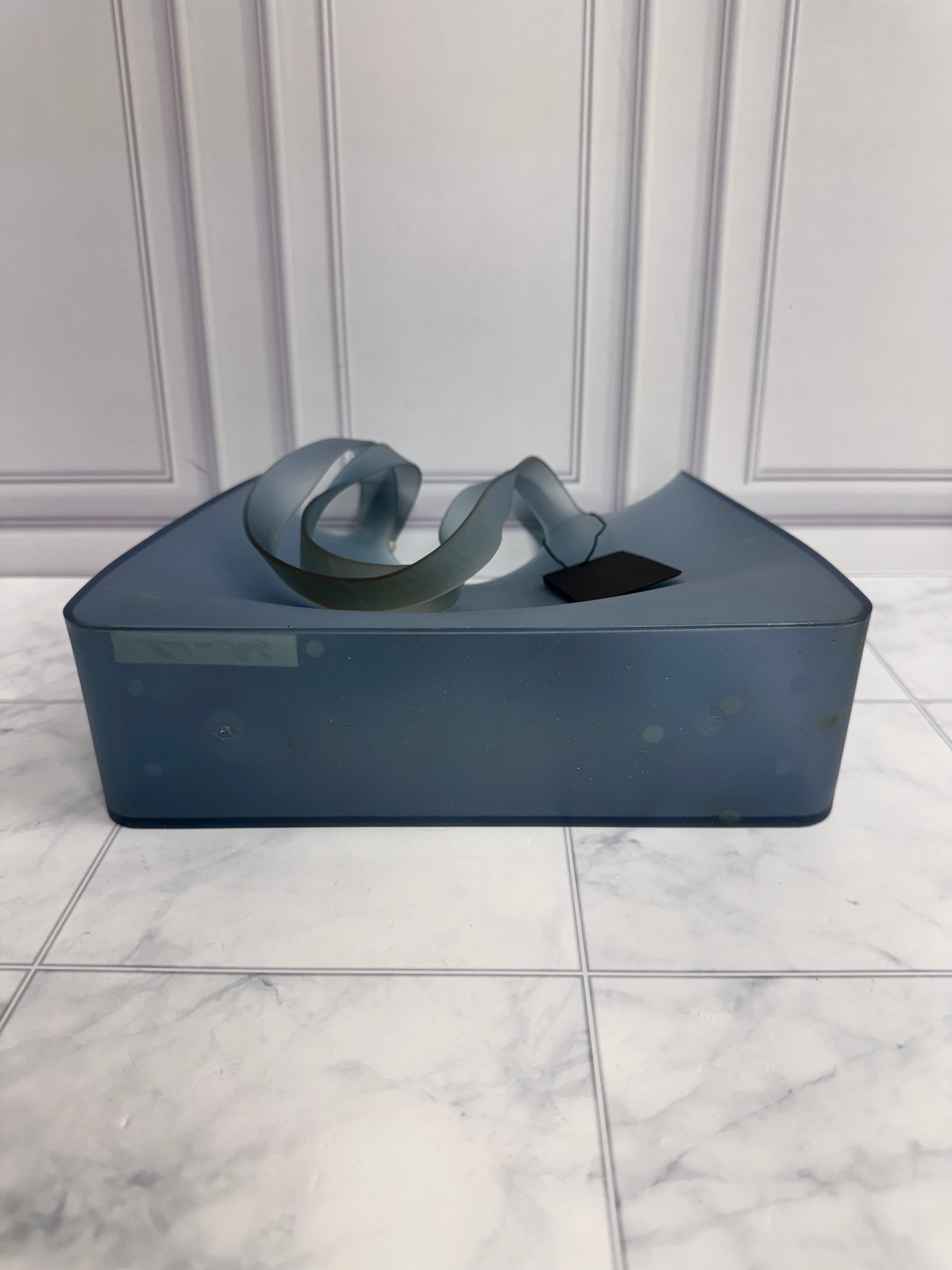 Chanel Blue Jelly Rubber Tote Bag