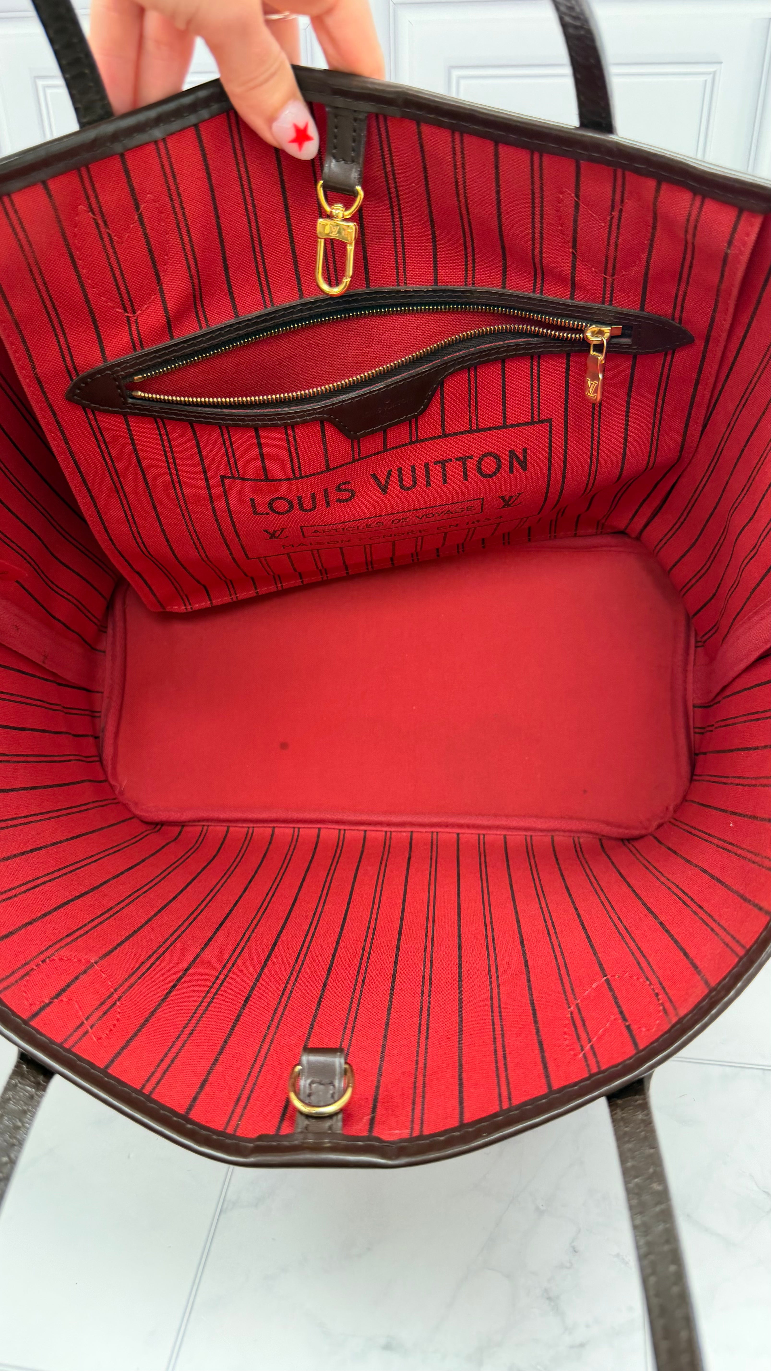 *DONS DROP* Louis Vuitton Damier Ebene Neverfull MM