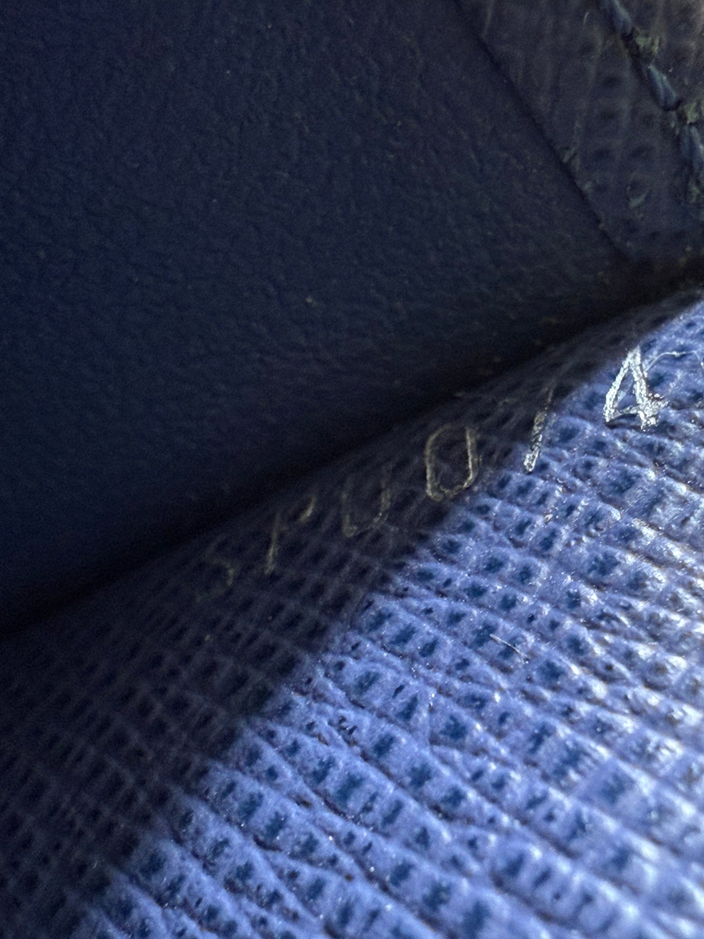 Louis Vuitton Blue Epi Pocket Organizer