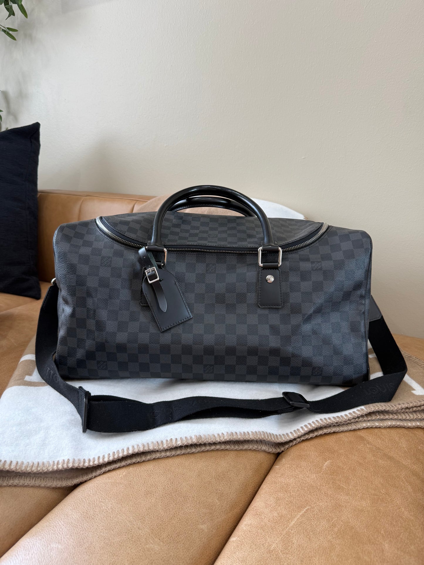 Louis Vuitton Damier Graphite Roadster Duffle 50