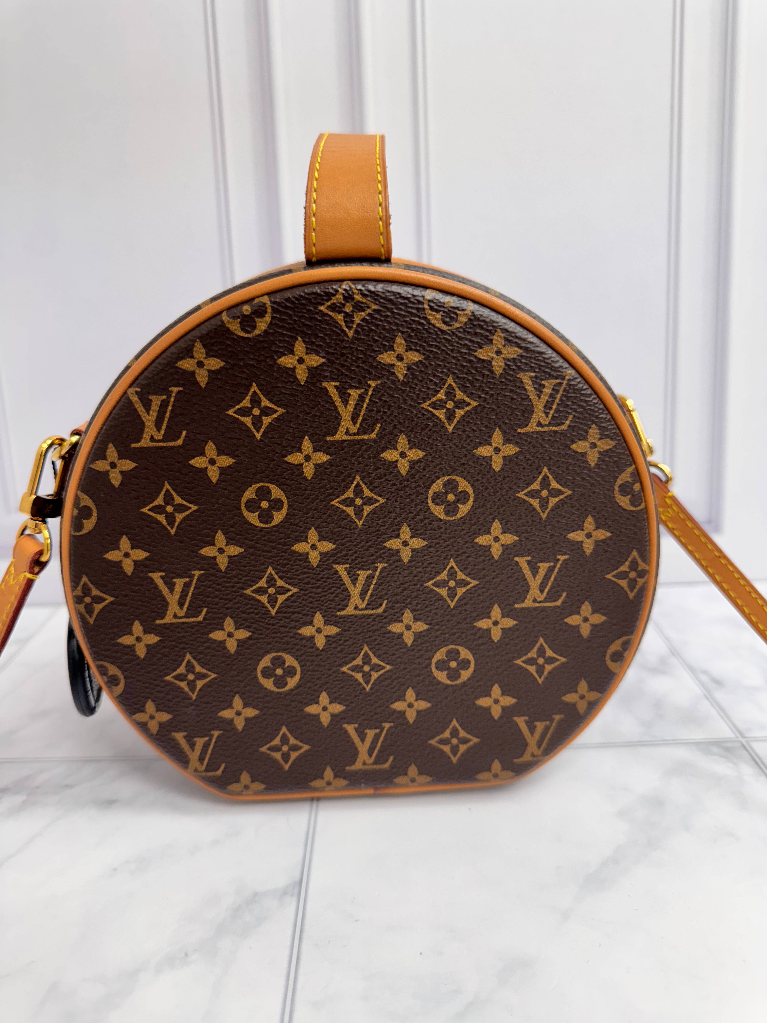 *DONS DROP* Louis Vuitton Monogram Petite Boite Chapeau Crossbody Bag