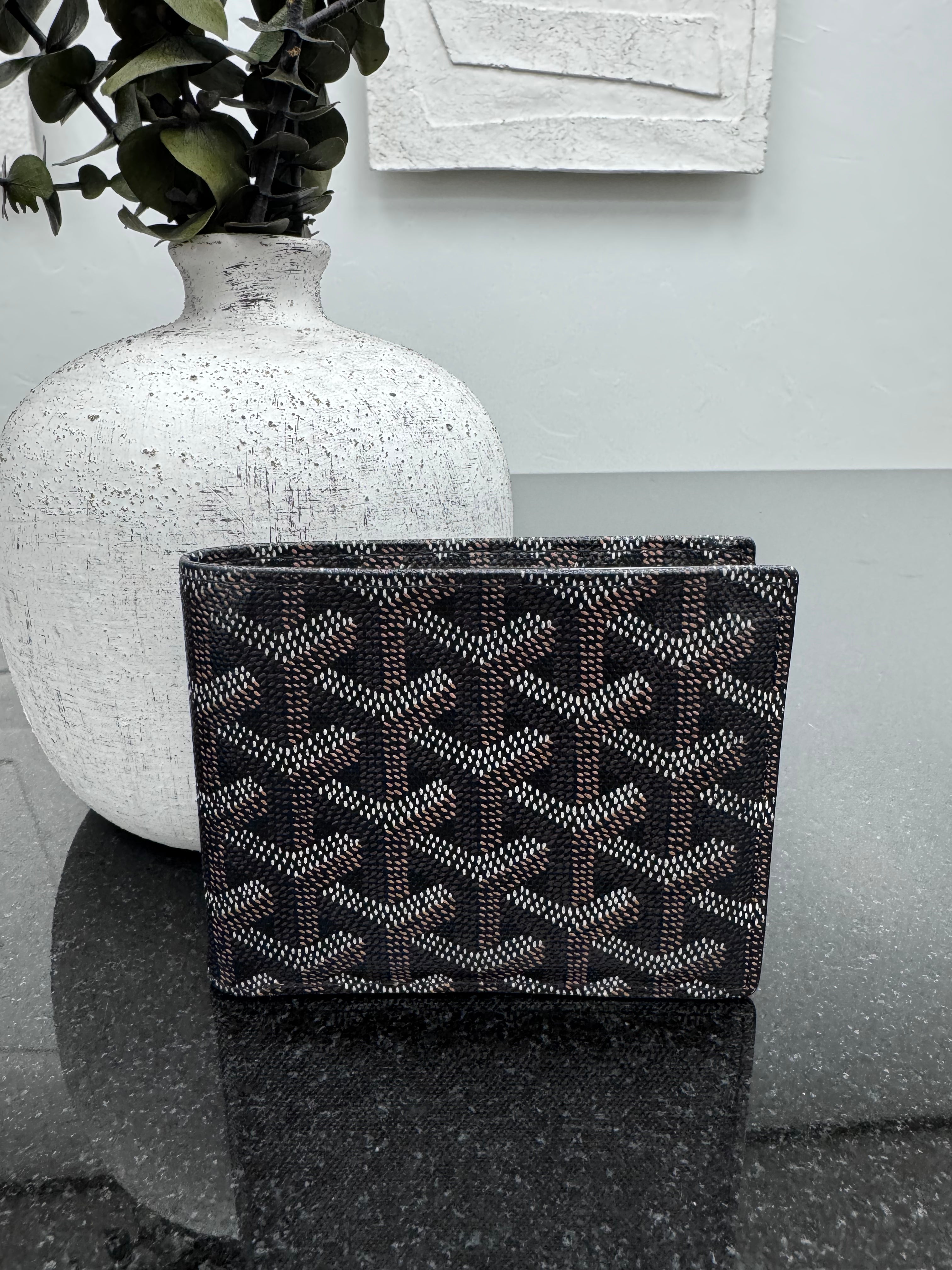 Goyard Brown Goyardine Coated Canvas Bifold Wallet