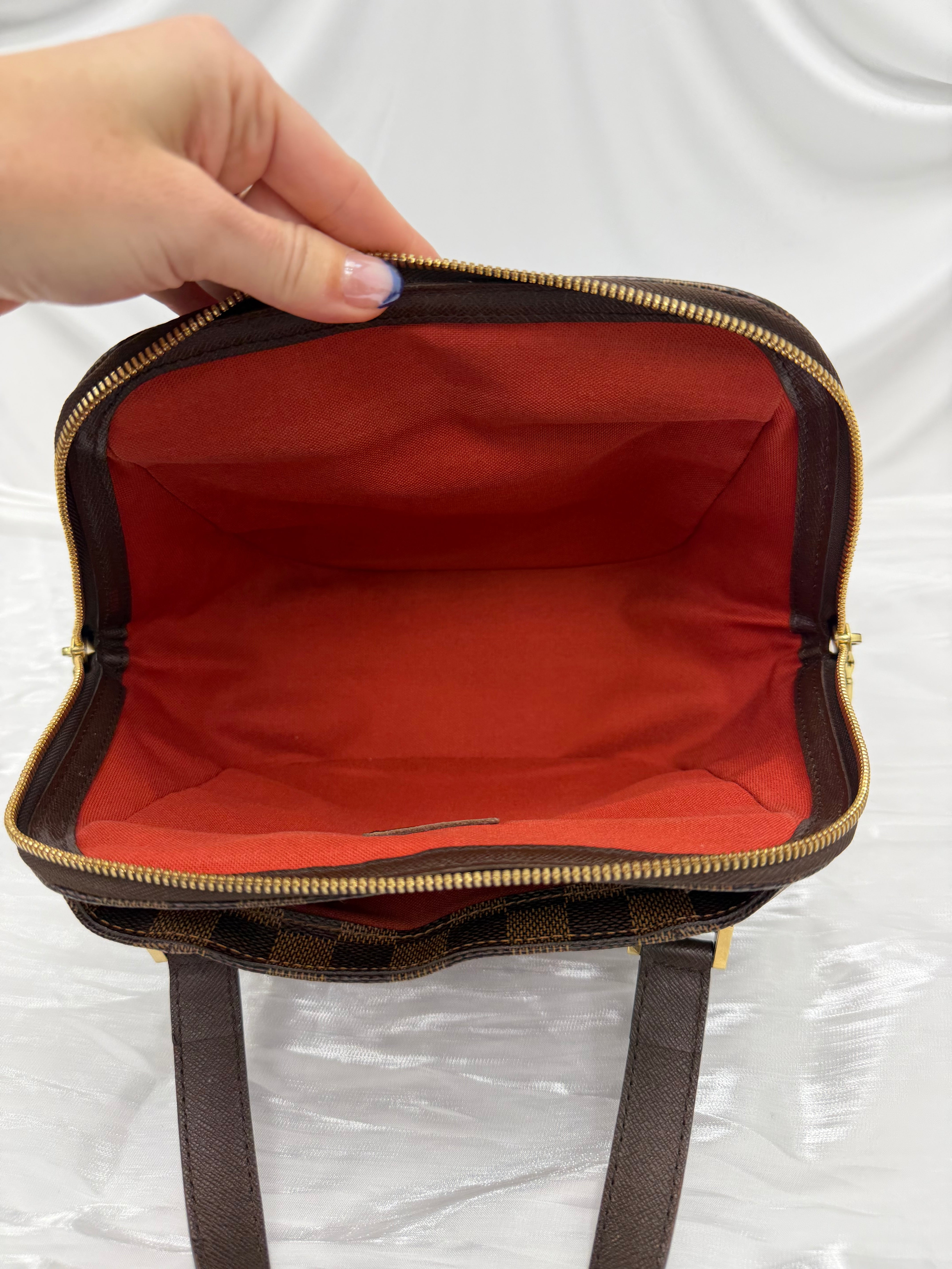 Louis Vuitton Damier Ebene Belem PM Handbag