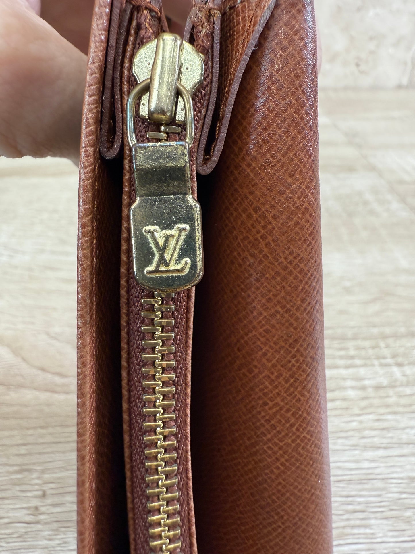 Louis Vuitton Monogram Porte Monnaie Tresor Wallet