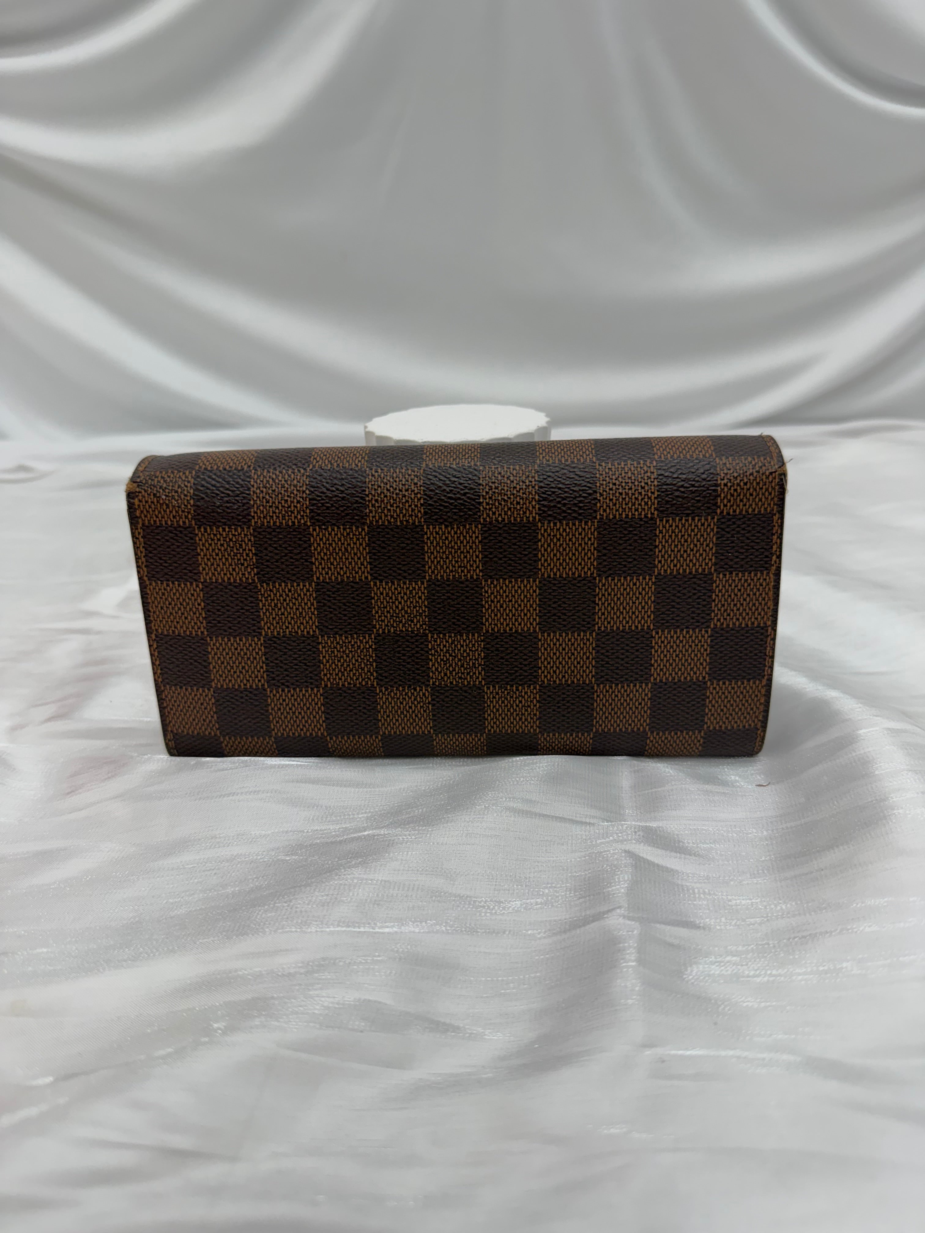 Louis Vuitton Damier Ebene Sarah Wallet