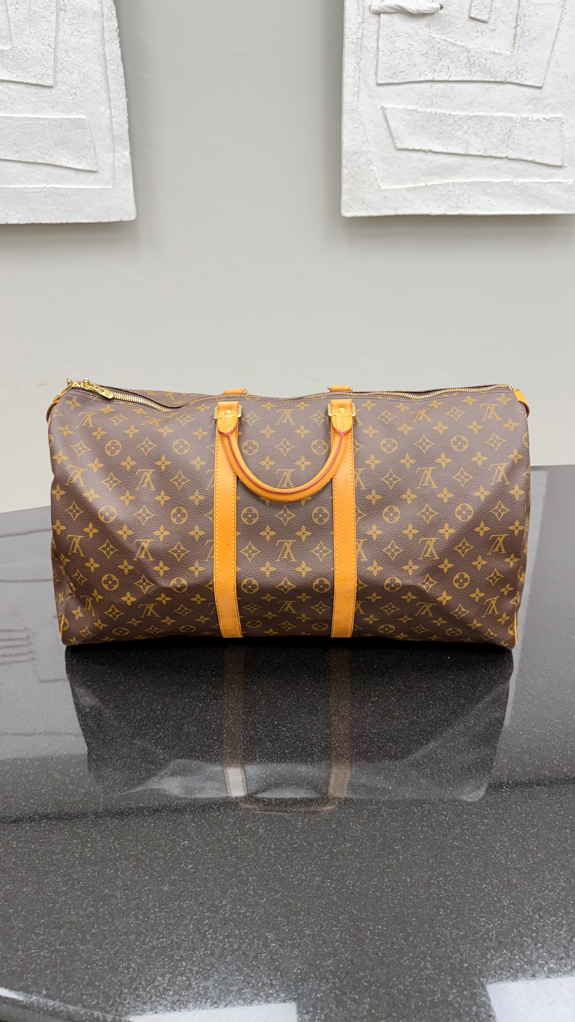 Louis Vuitton Monogram Keepall 55