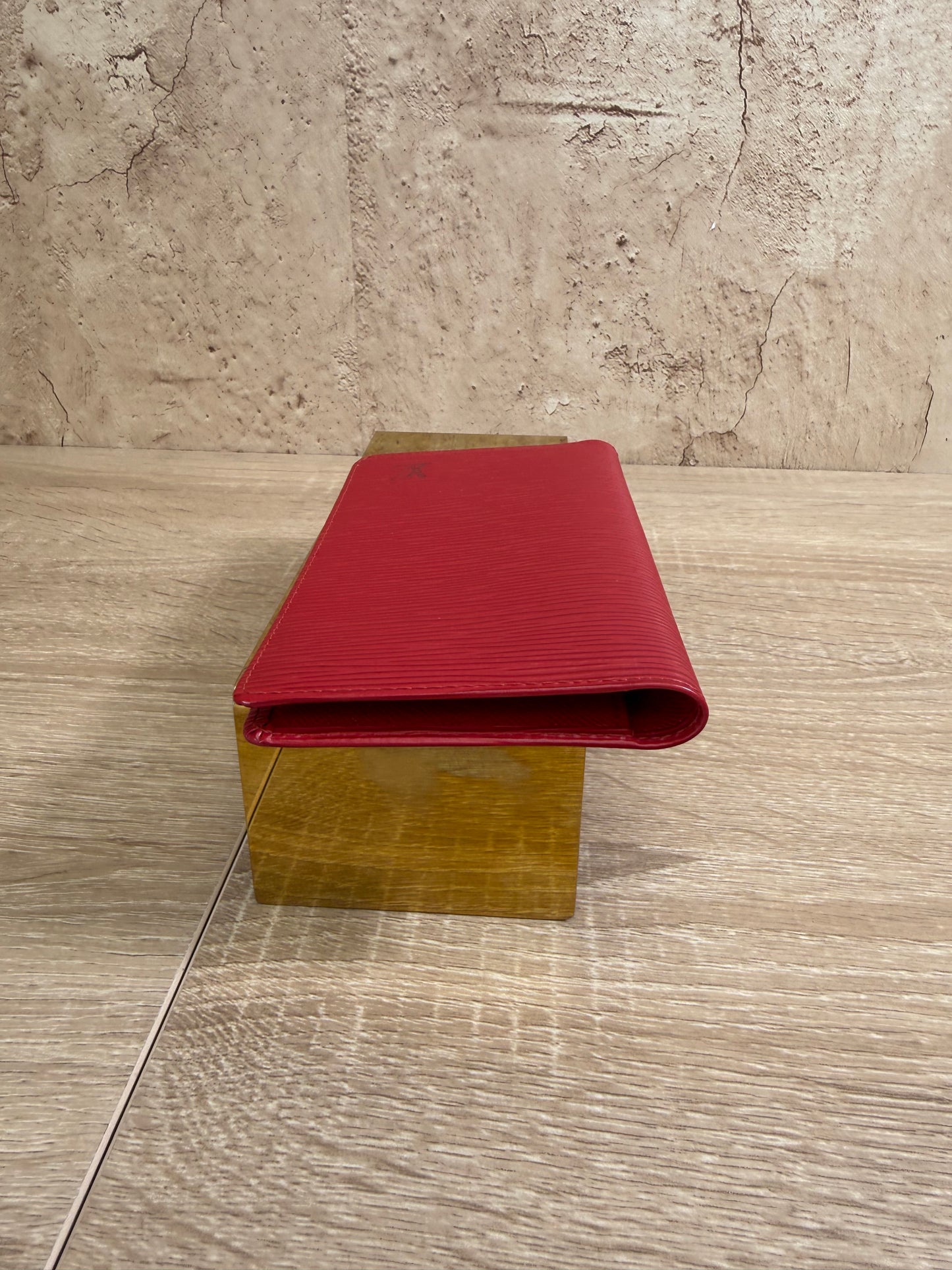 Louis Vuitton Red Epi Long Wallet