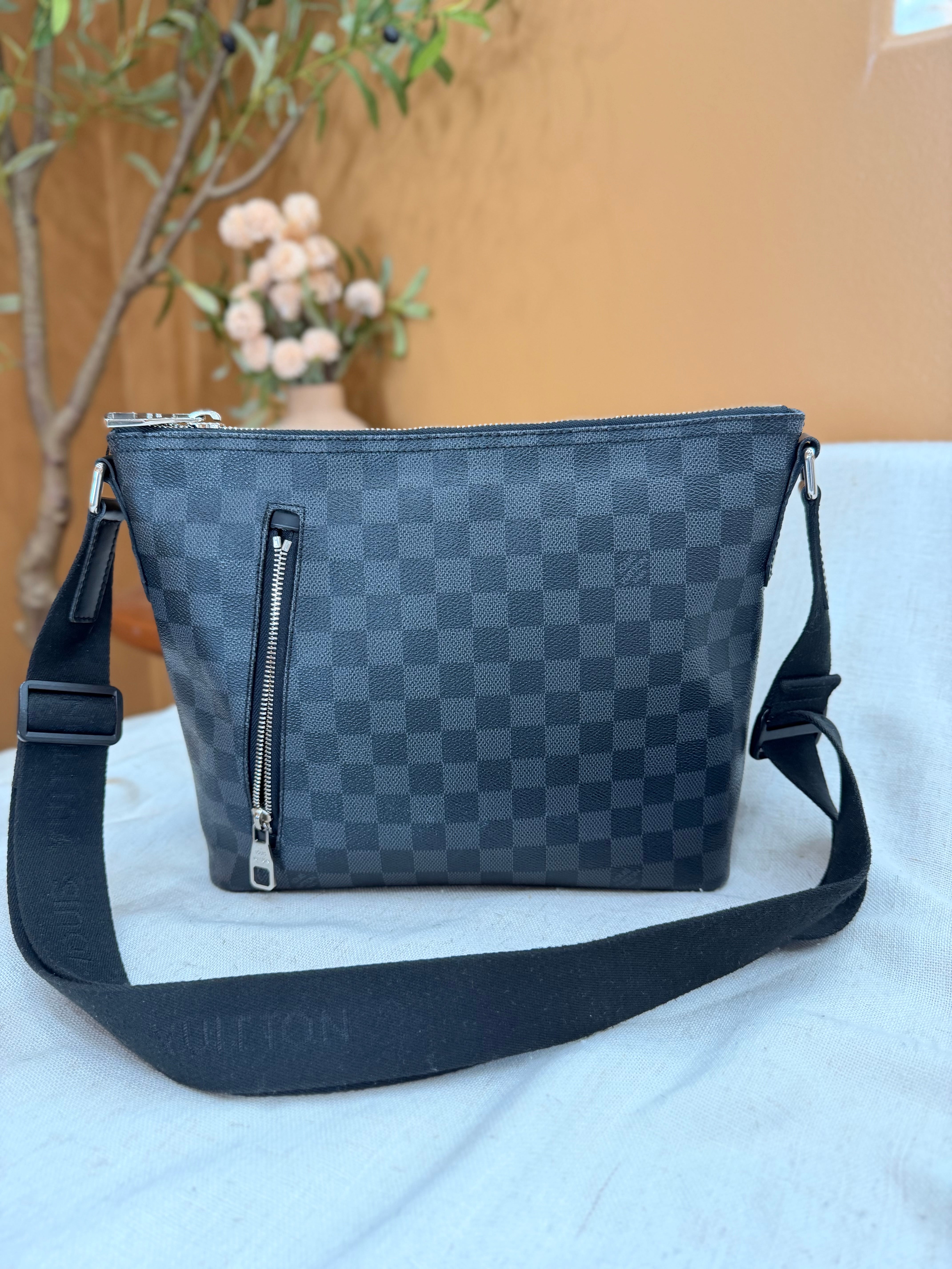Louis Vuitton Damier Graphite Mick PM Messenger Bag