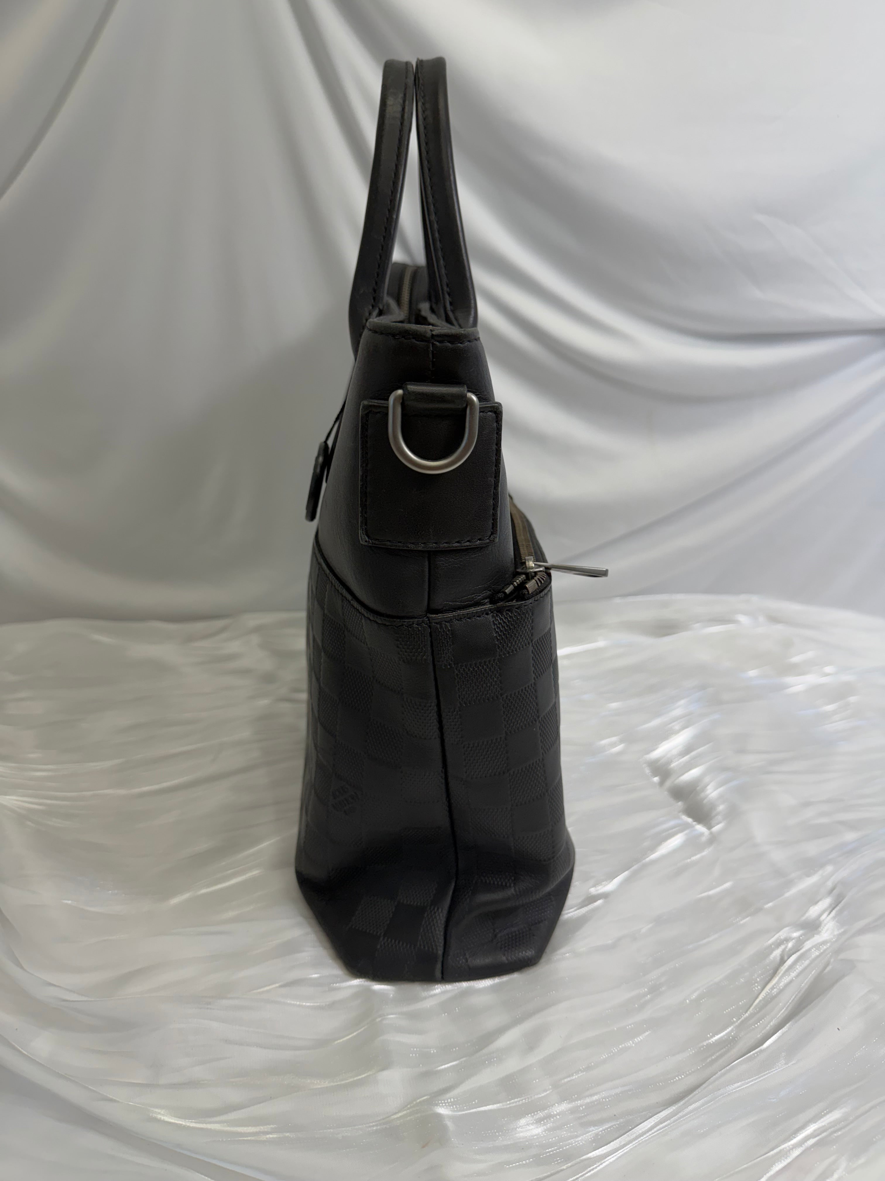 Louis Vuitton Black Damier Infini Briefcase