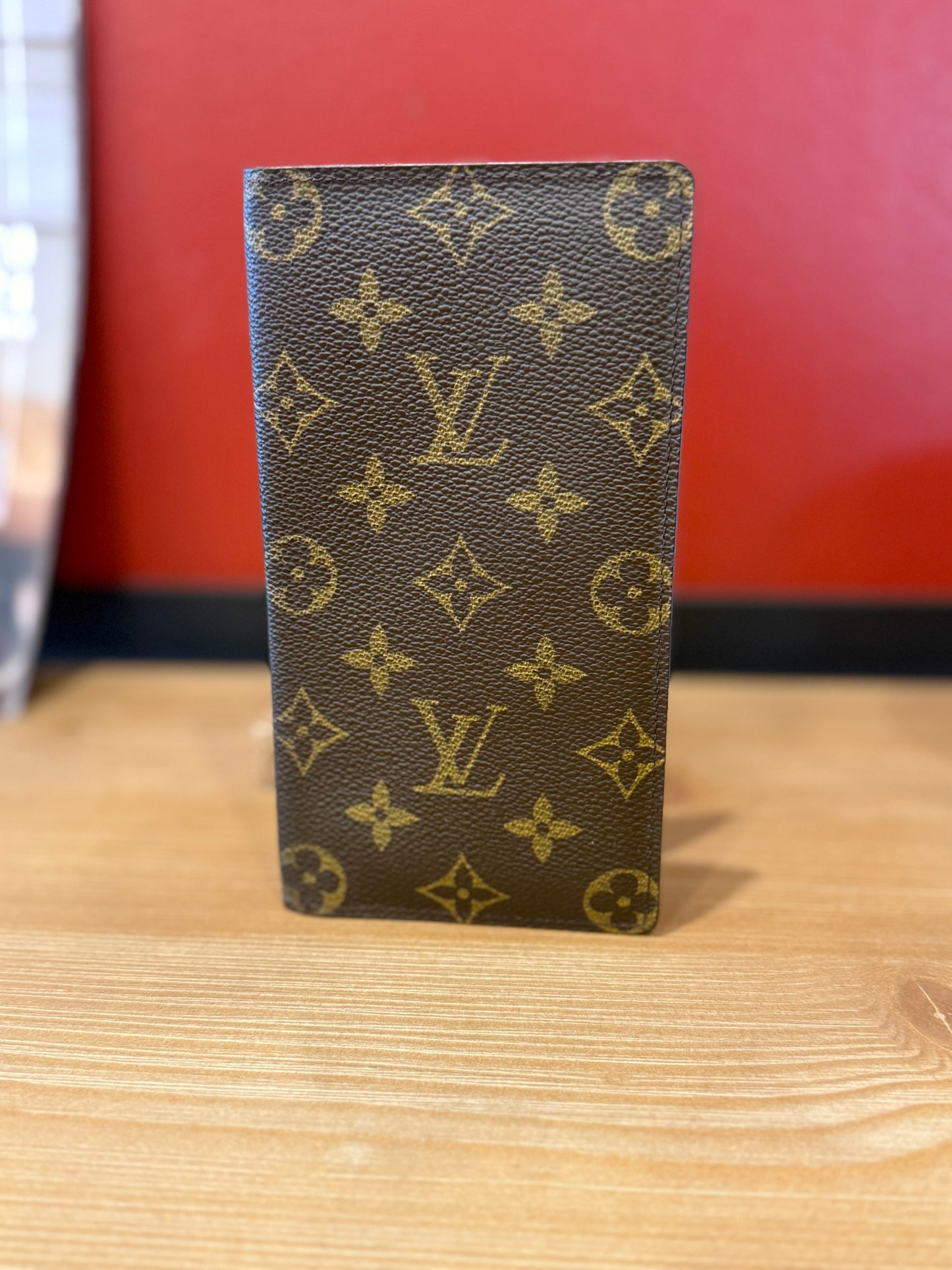 Louis Vuitton Monogram Vertical Long Wallet