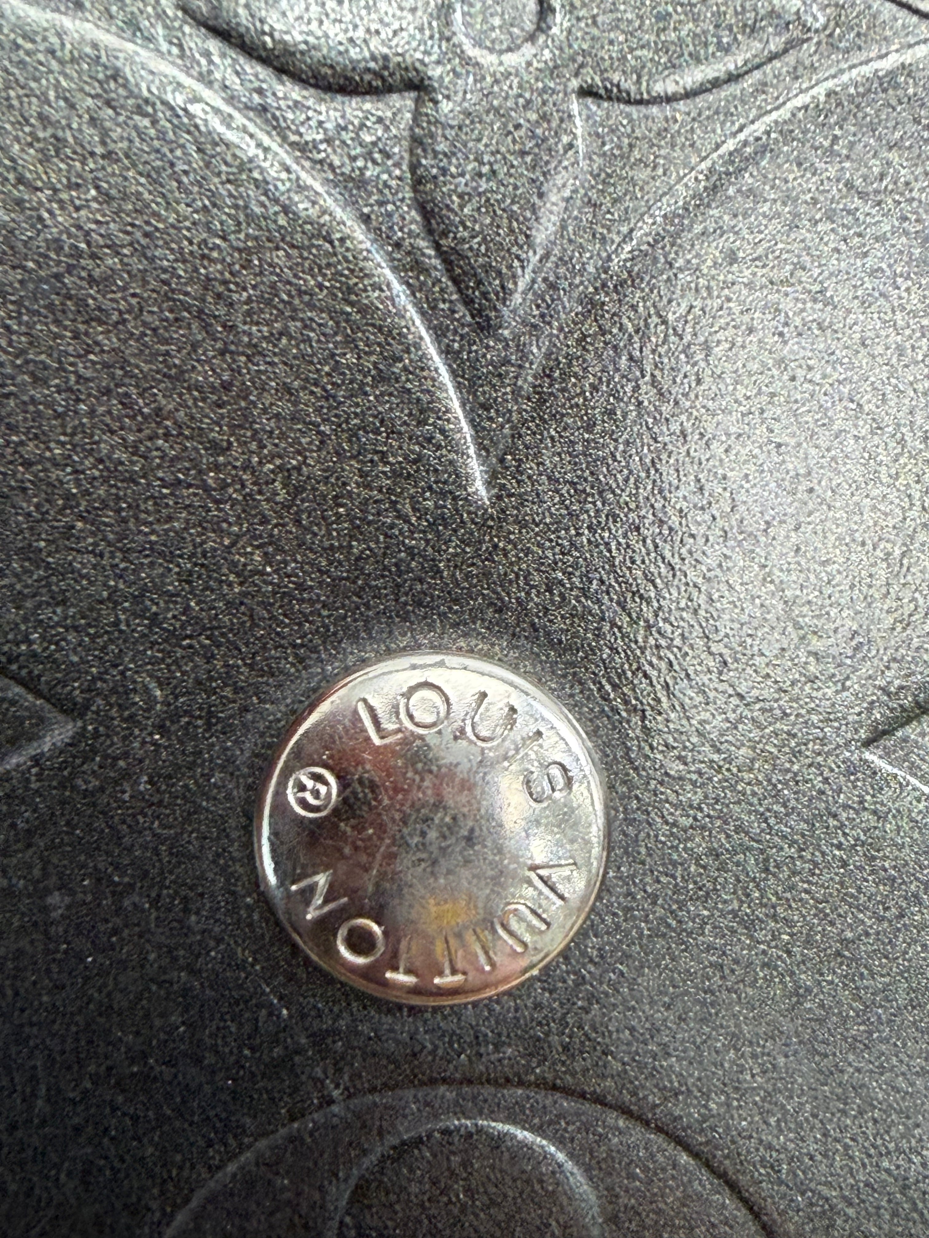 Louis Vuitton Gray Matte Vernis International Wallet