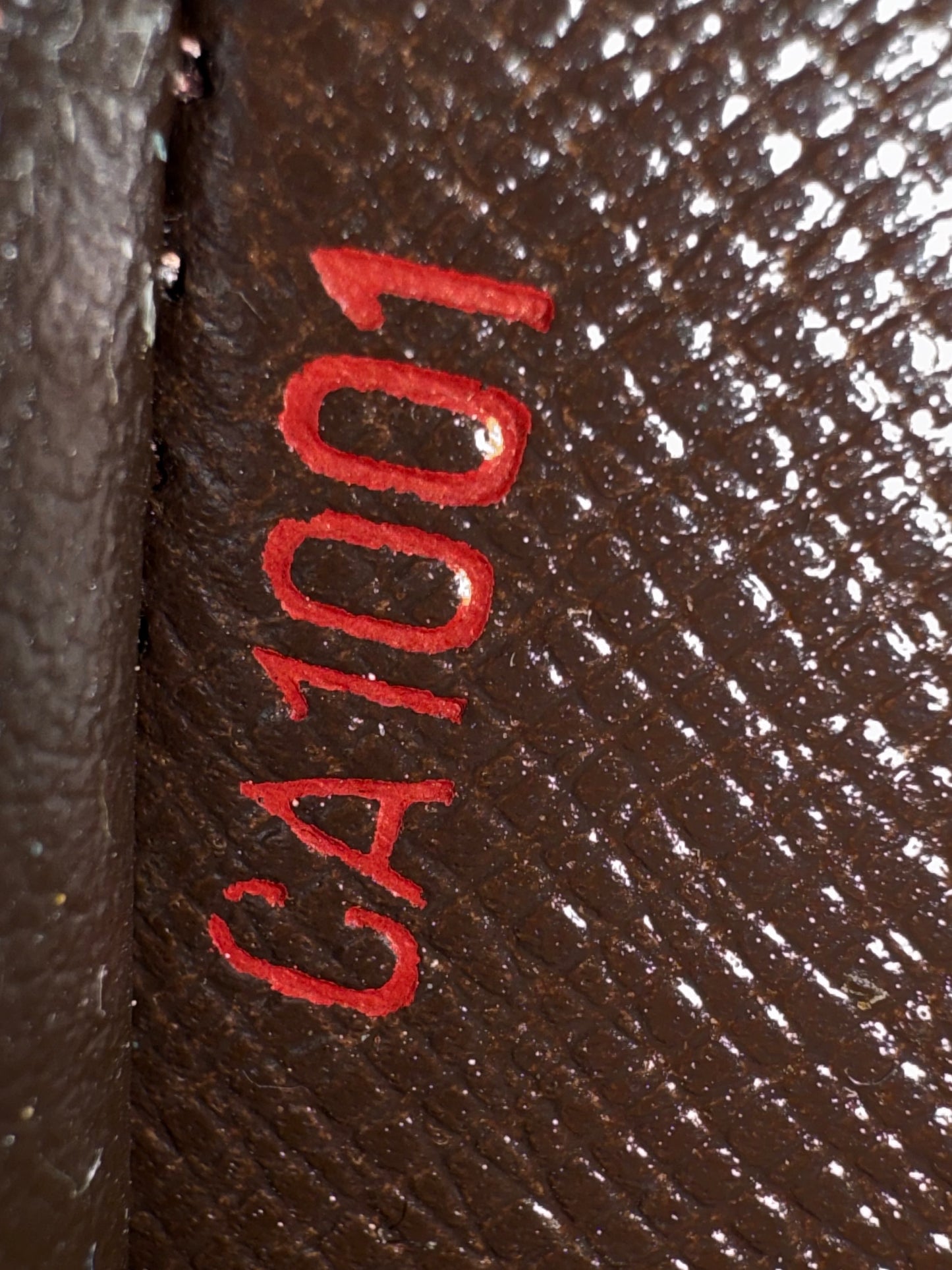 Louis Vuitton Damier Ebene Zippy Long Wallet
