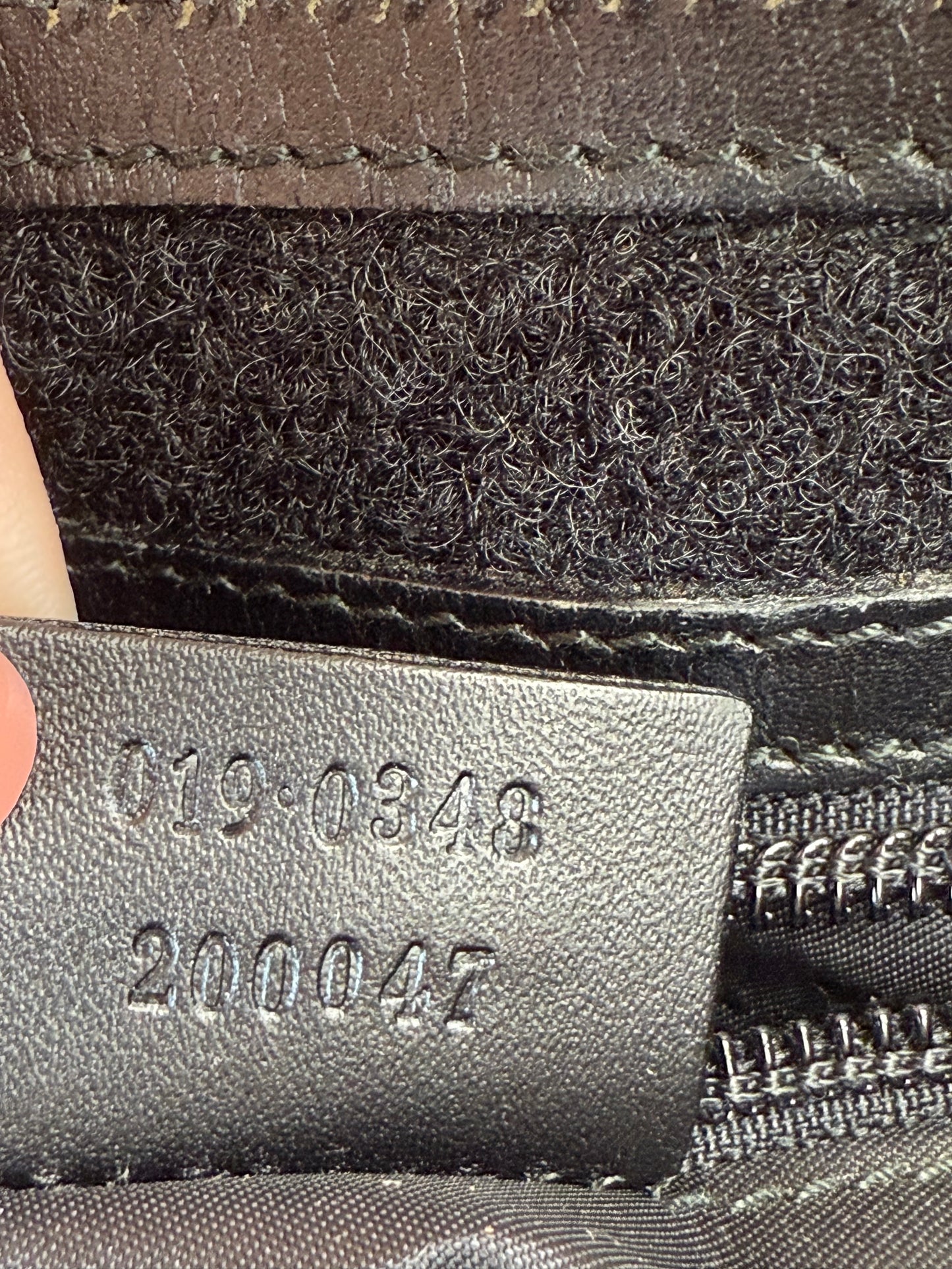 Gucci Black Nylon Crossbody Bag