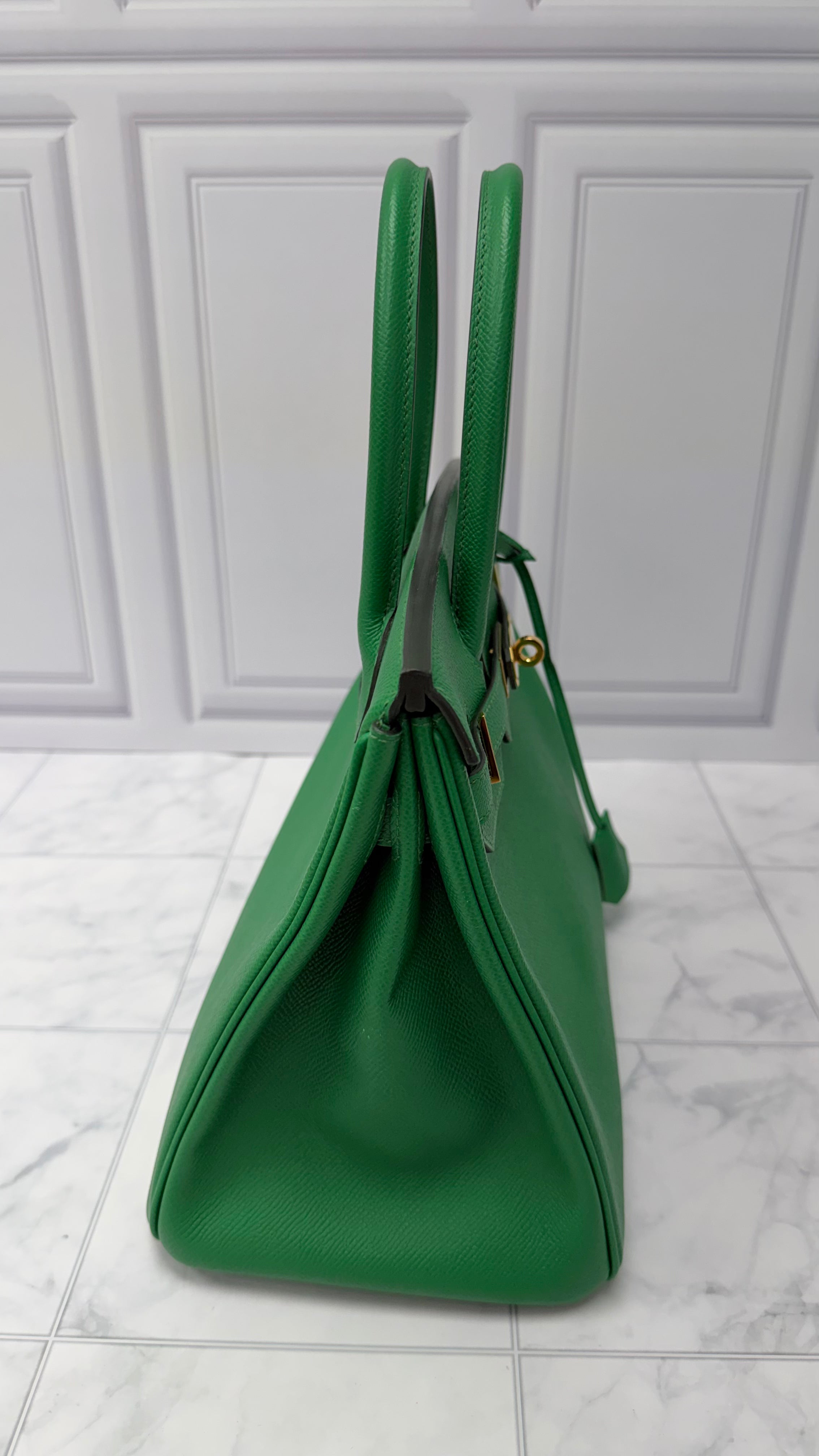 *DONS DROP* Hermes Vert Vertigo Epsom Leather Birkin 30