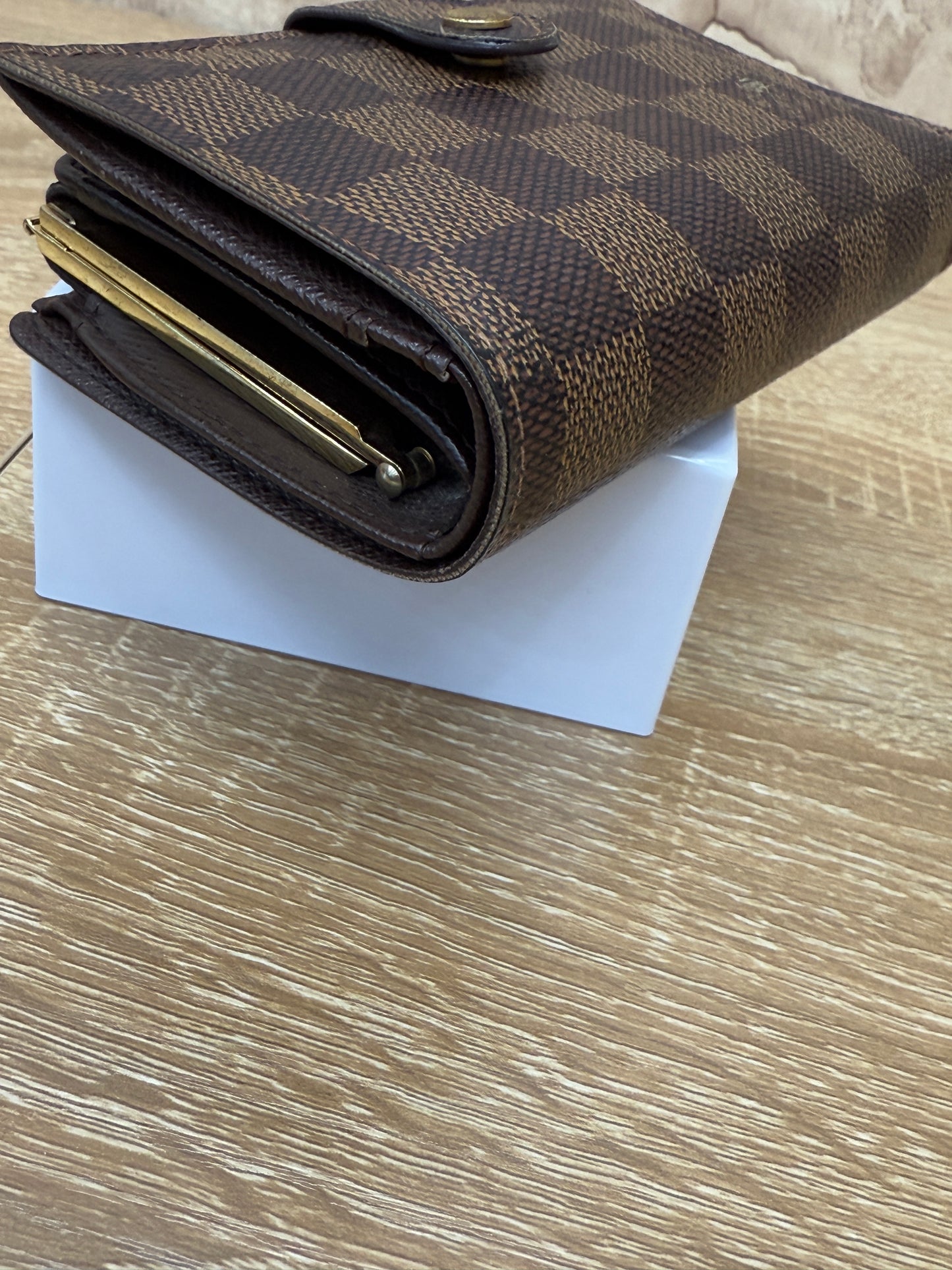 Louis Vuitton Damier Ebene French Wallet