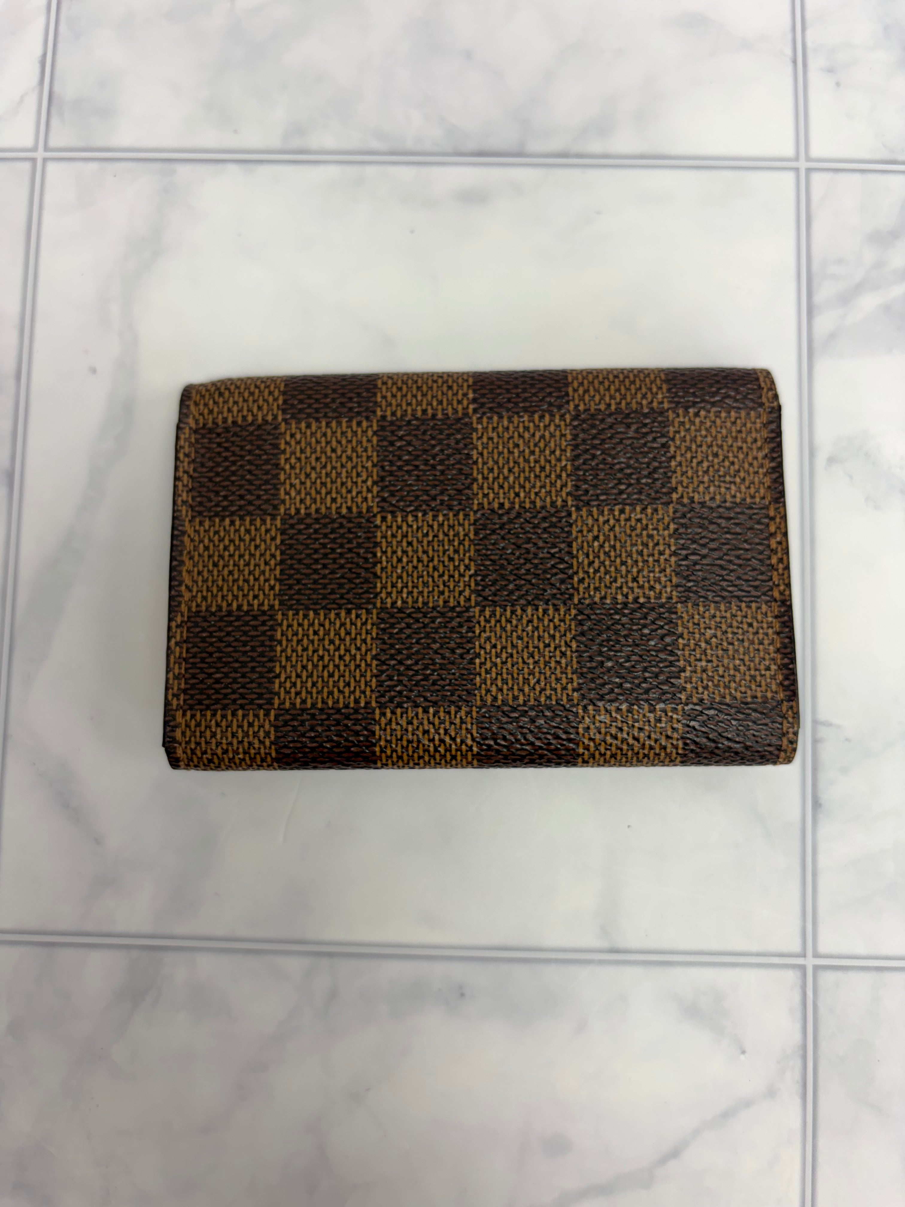 Louis Vuitton Damier Ebene 6 Ring Key Holder