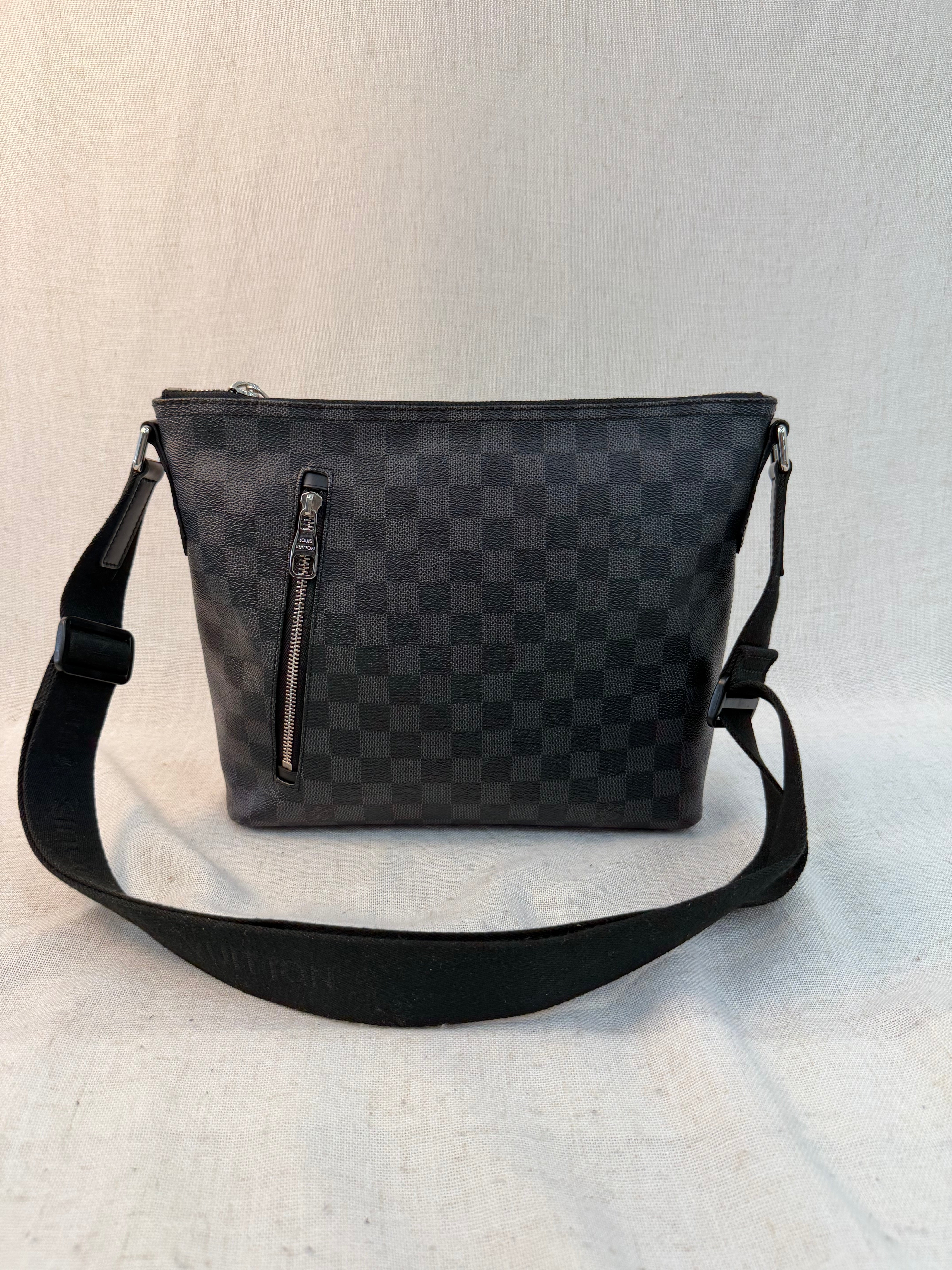 Louis Vuitton Damier Graphite Mick PM Messenger Bag