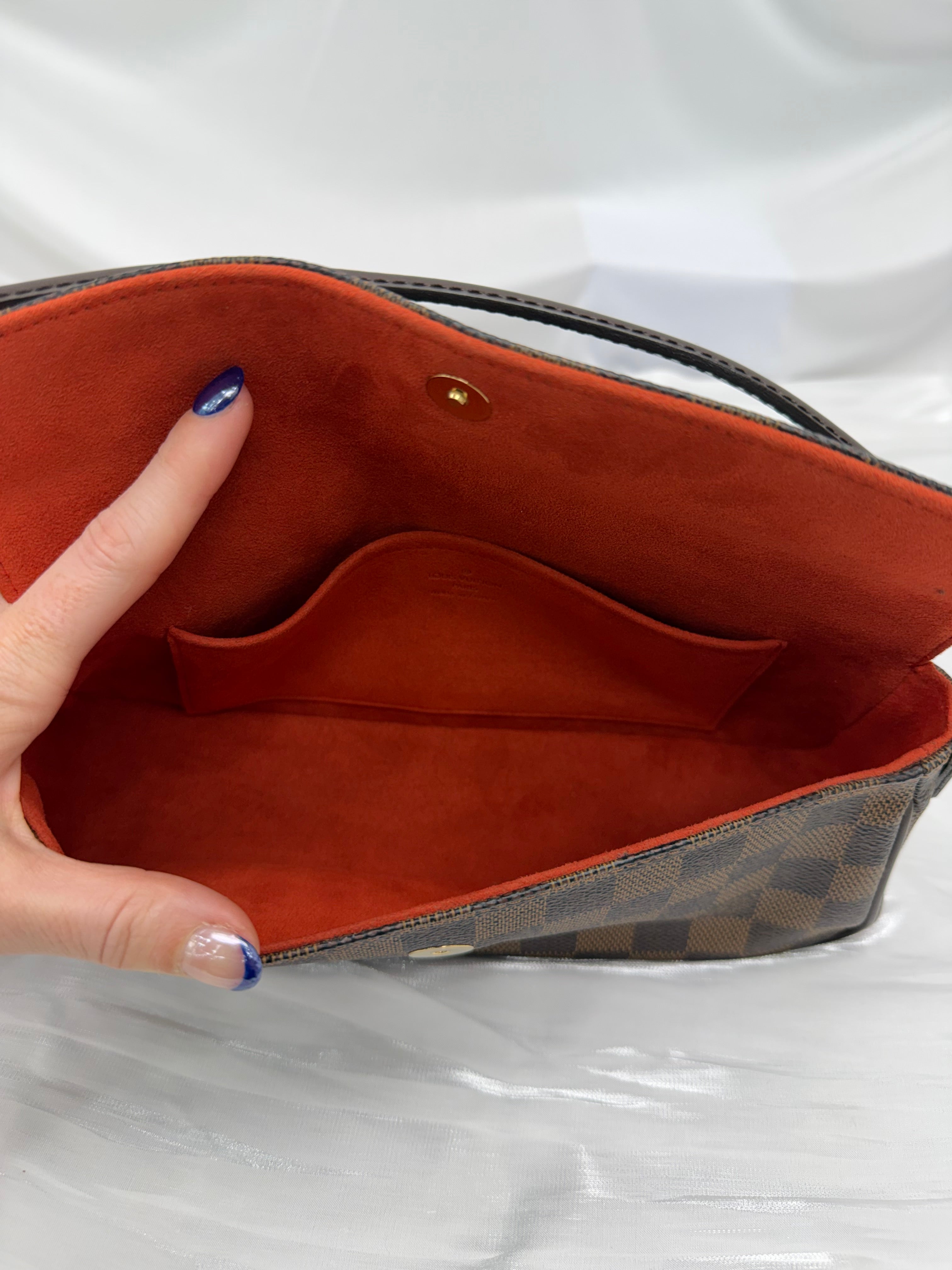 Louis Vuitton Damier Ebene Recoleta Shoulder Bag