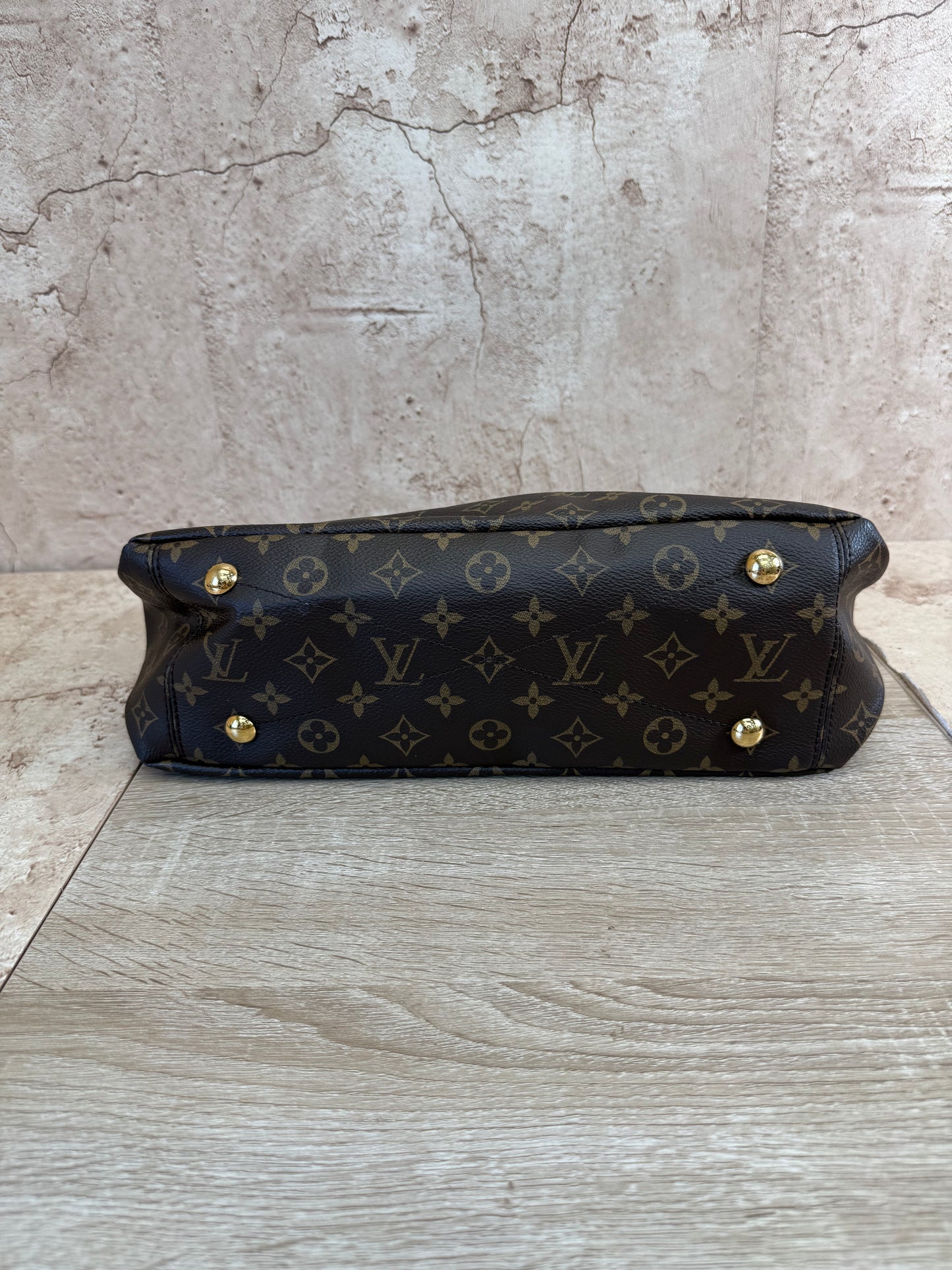 Louis Vuitton Monogram Yellow Trim Pallas Bag