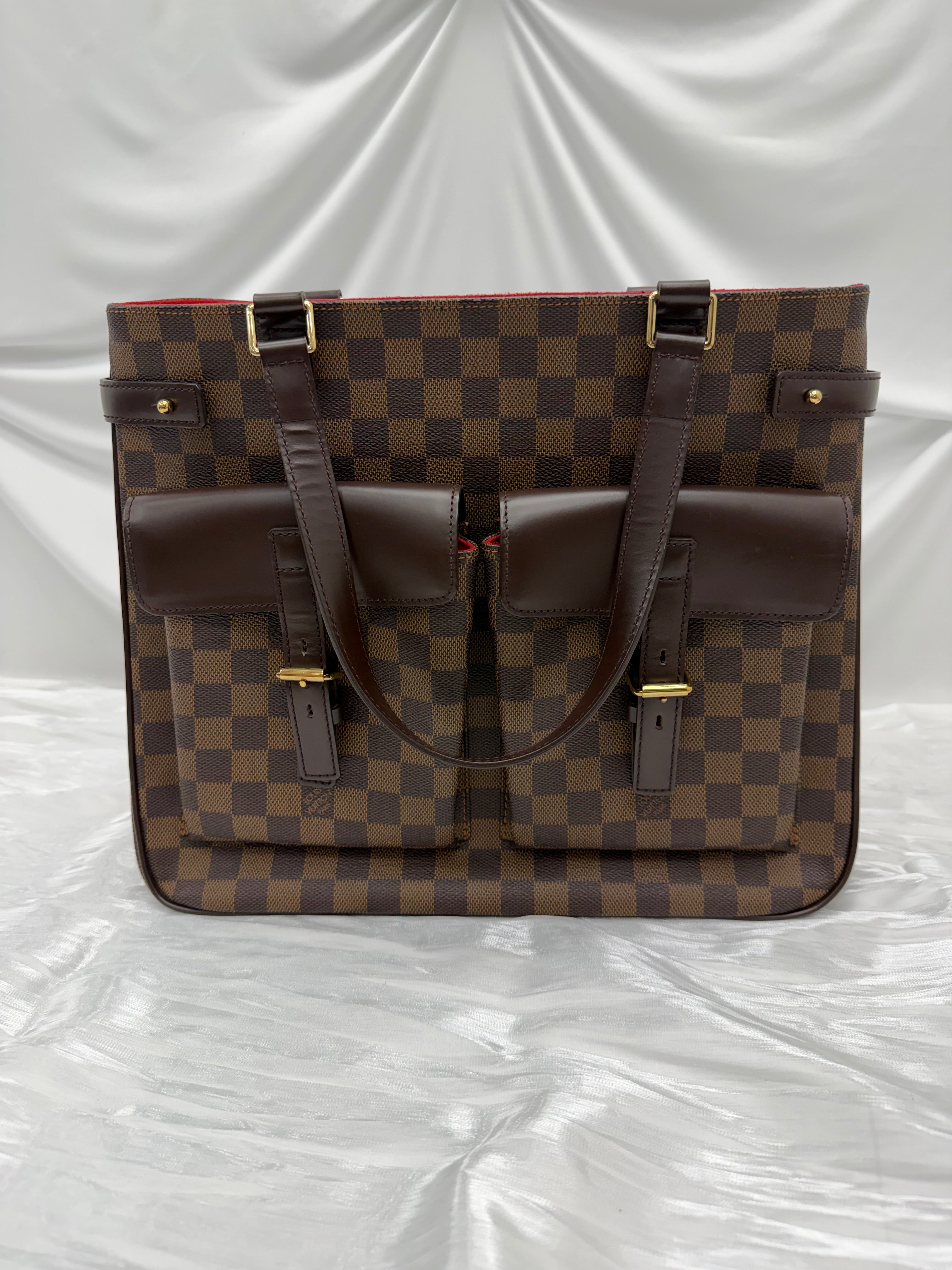 Louis Vuitton Damier Ebene Uzes Tote Bag