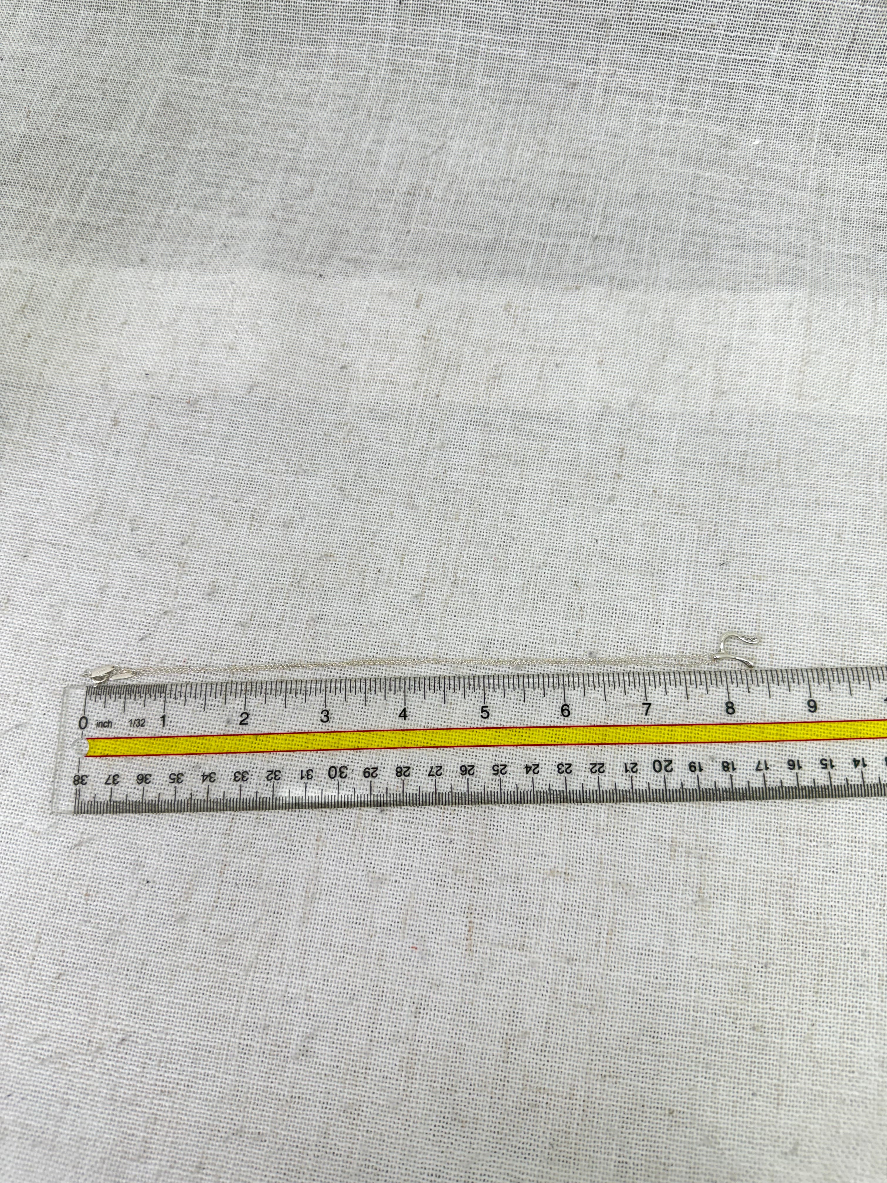 Tiffany & Co. x Elsa Peretti Sterling Silver Initial N Necklace