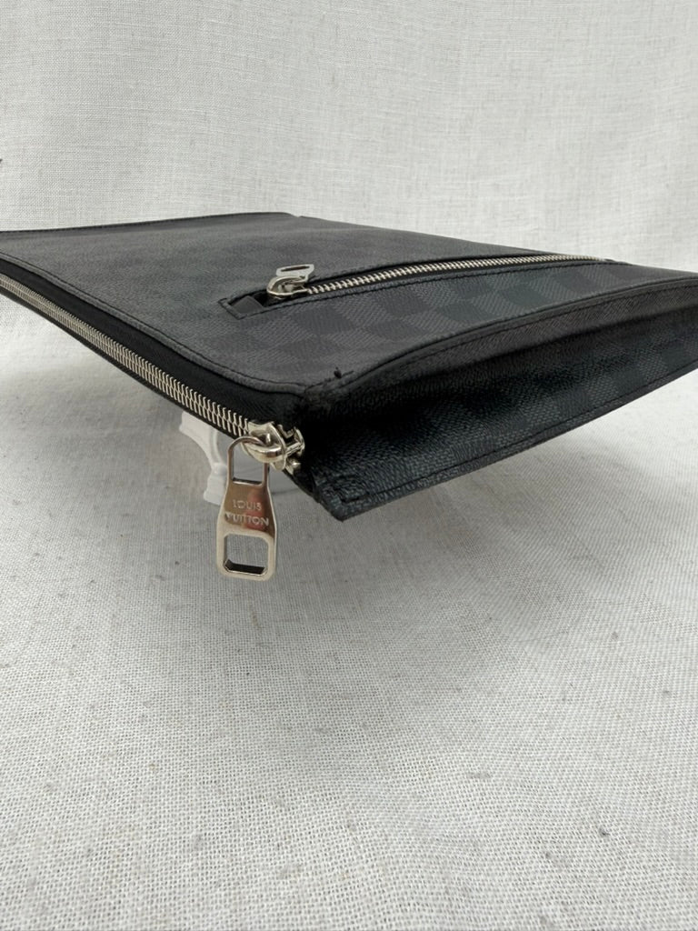 Louis Vuitton Damier Graphite Poche-Documents Portfolio Pouch