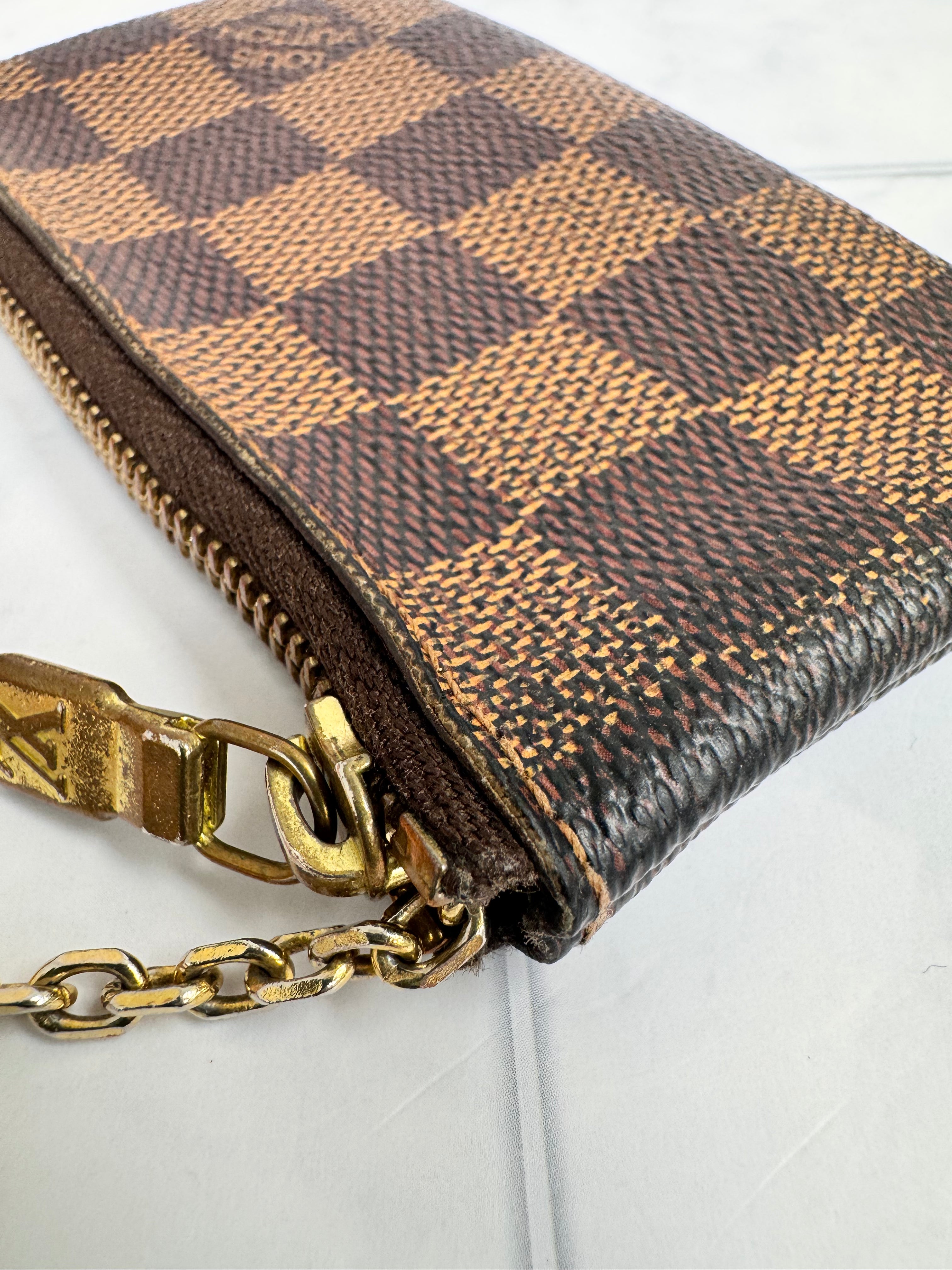 Louis Vuitton Damier Ebene Key Cles