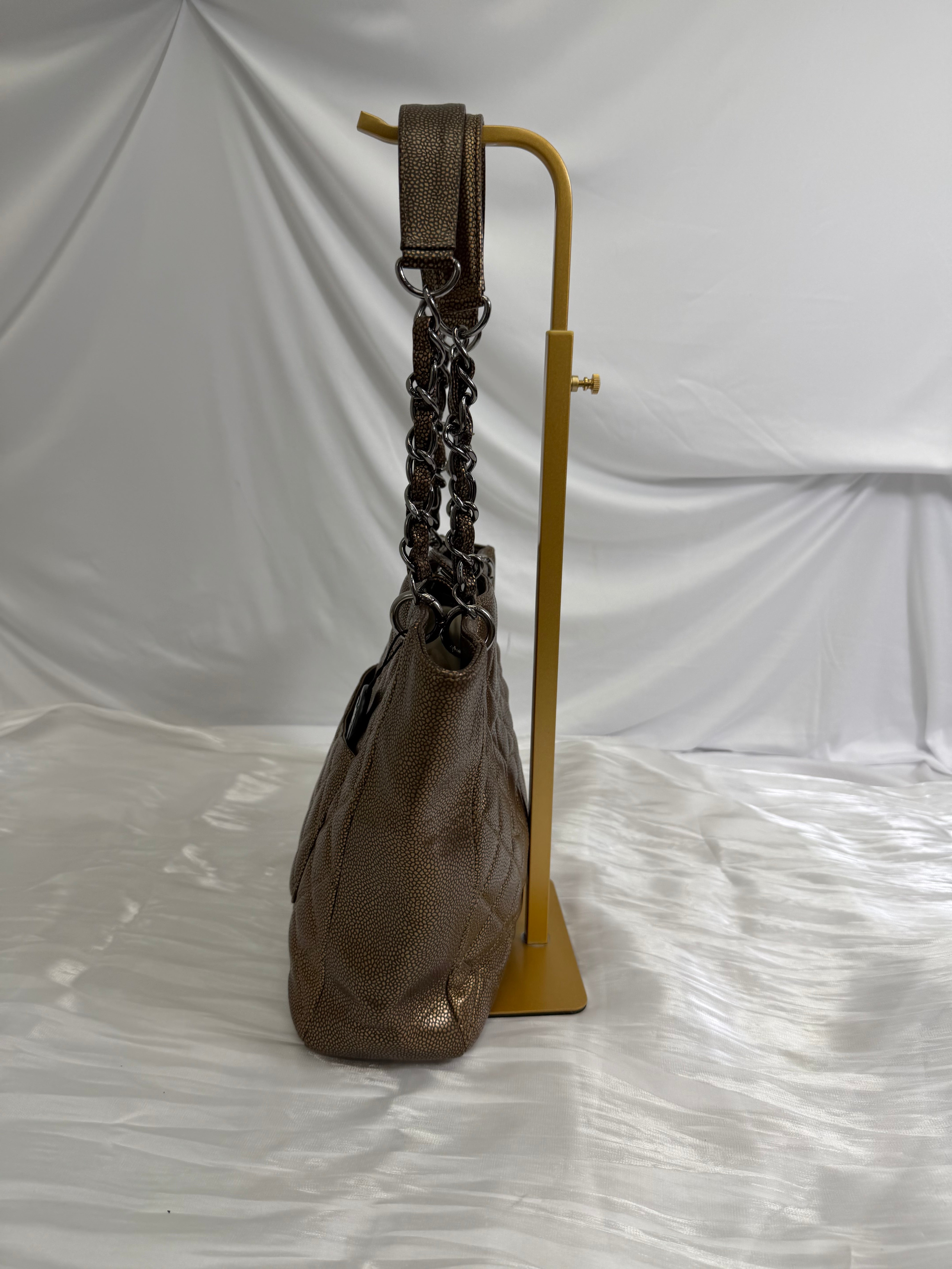 Bottega Veneta Teal Leather Padded Cassette Bag