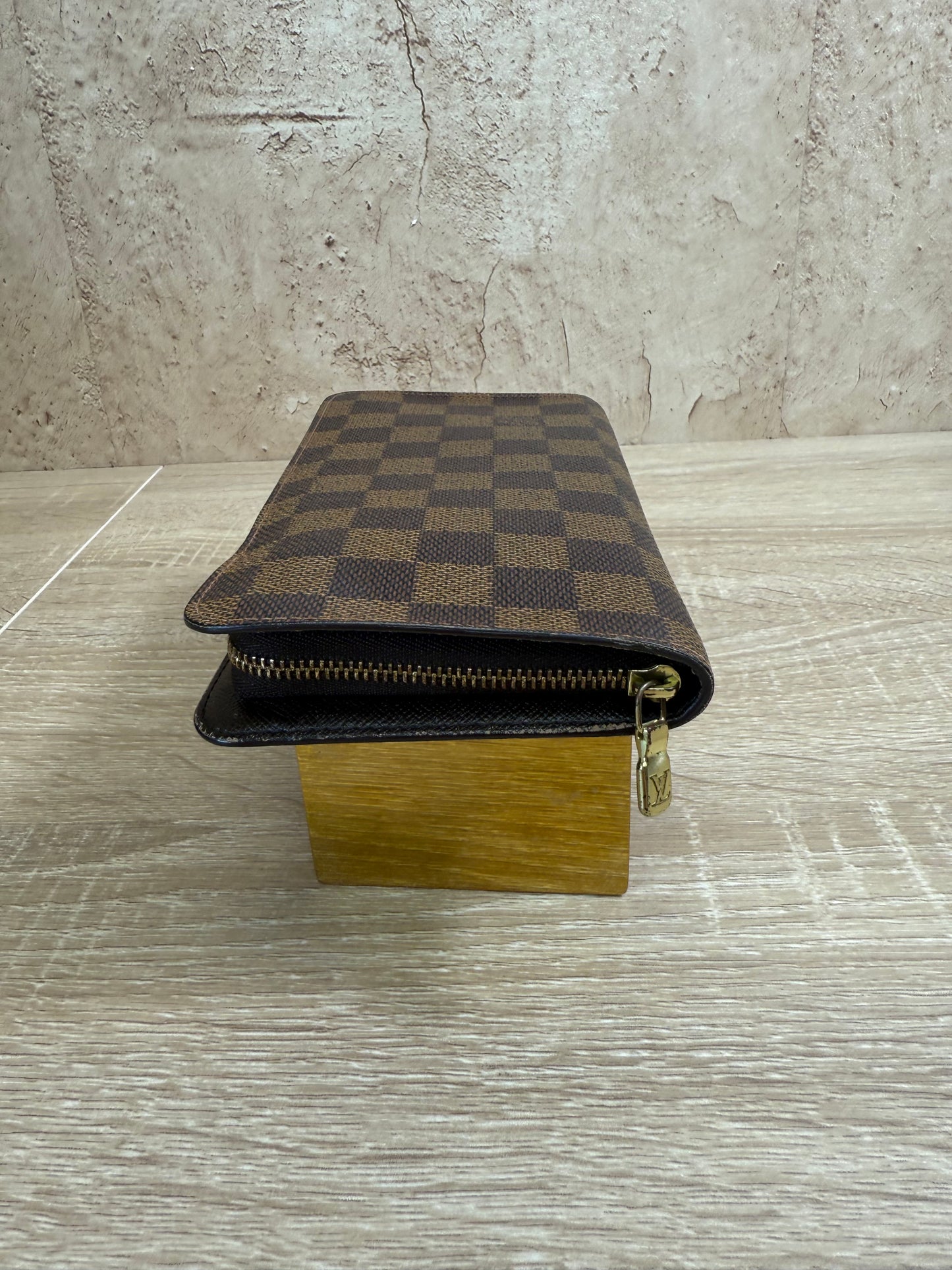 Louis Vuitton Damier Ebene Zippy Long Wallet