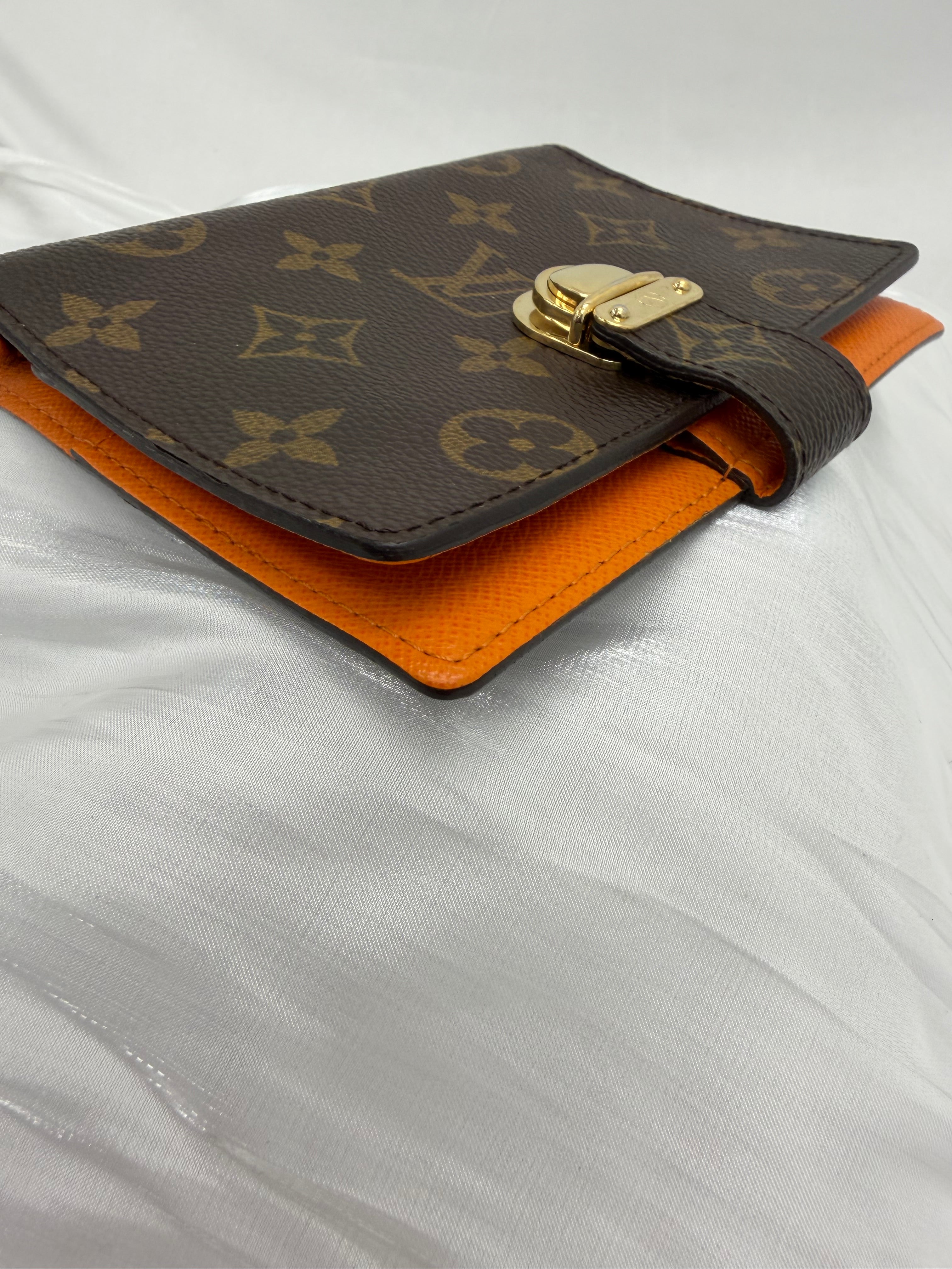 Louis Vuitton Monogram & Orange Koala Passport Agenda PM