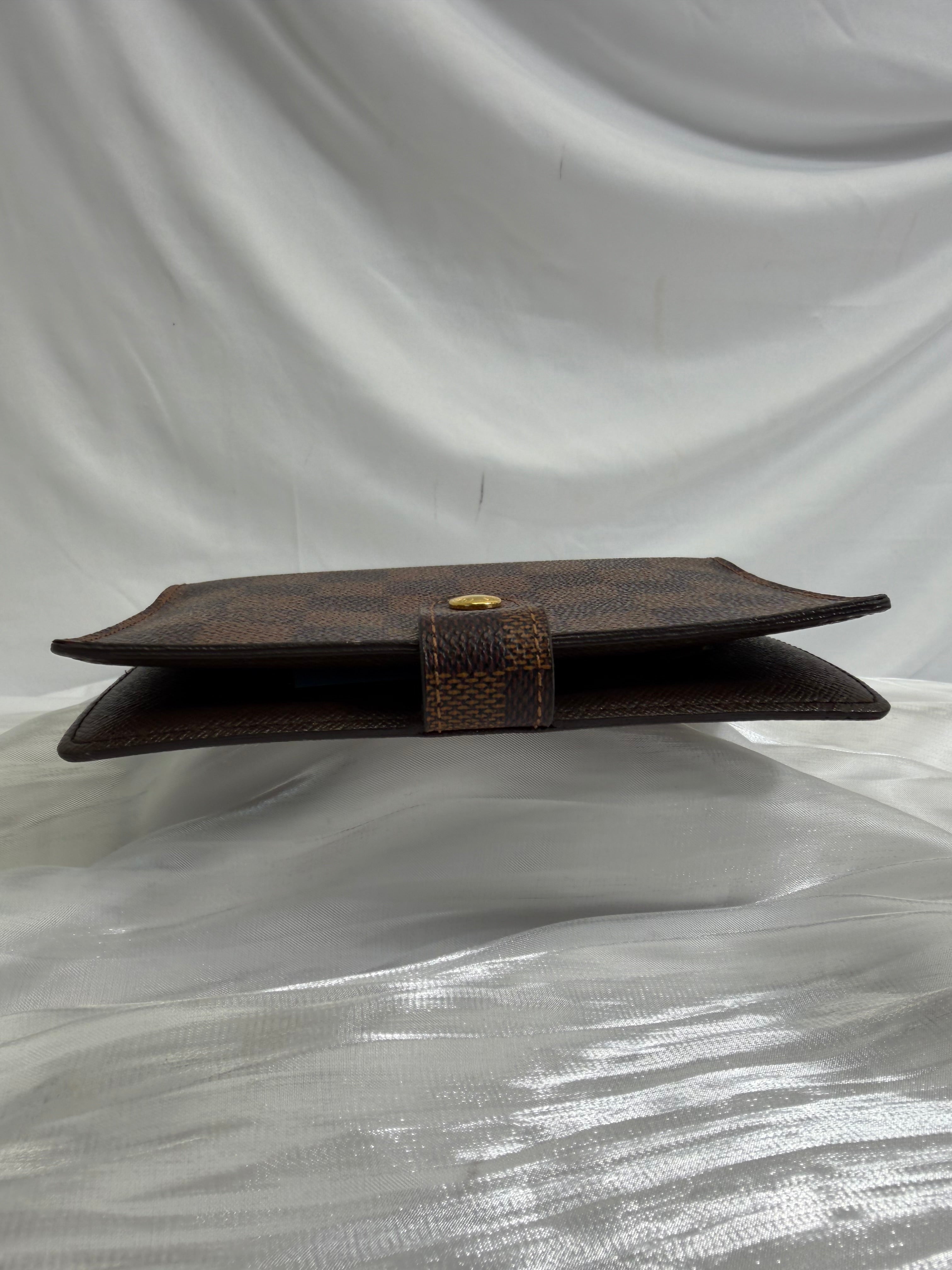 Louis Vuitton Damier Ebene Passport Agenda PM