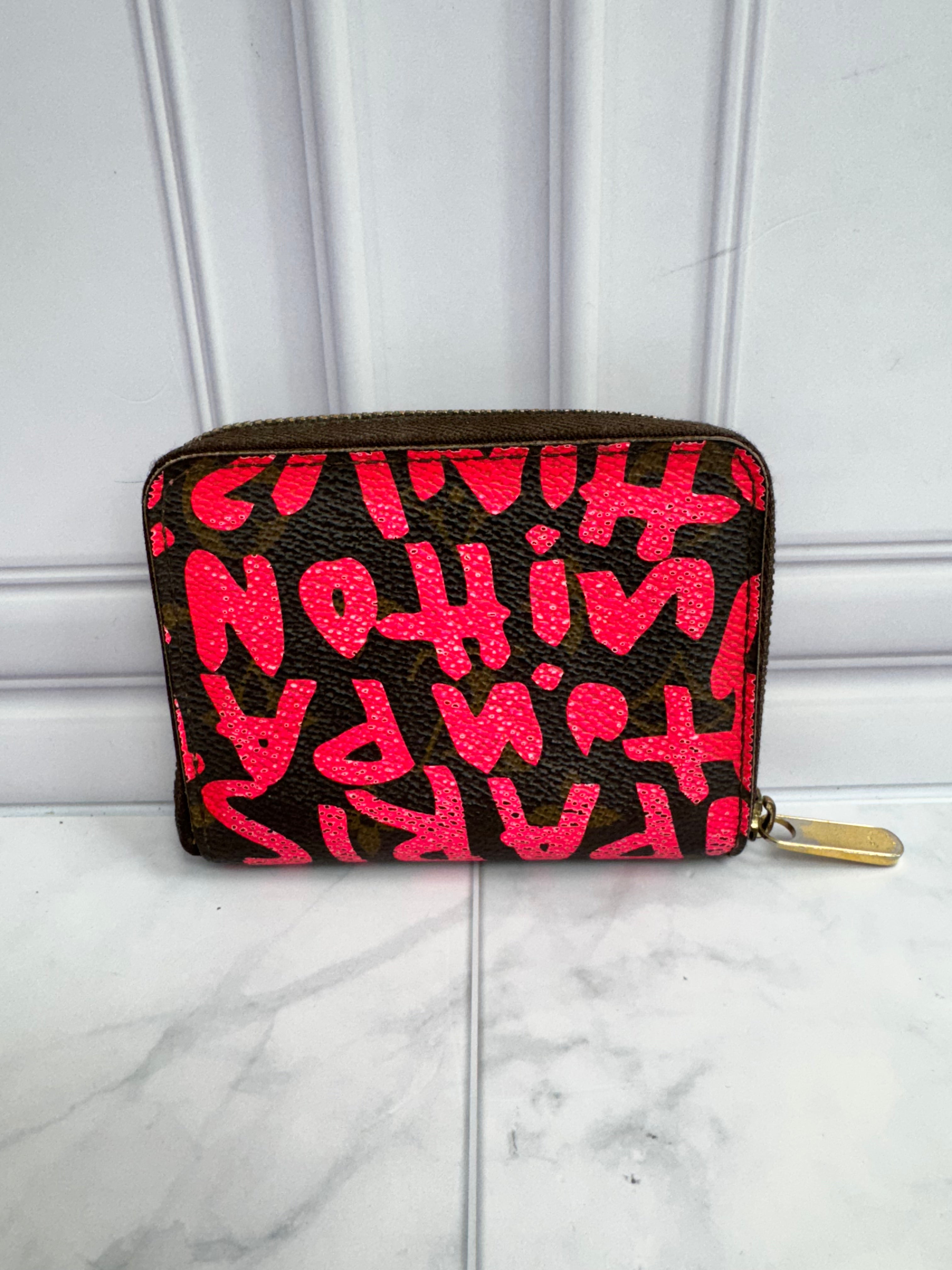 Louis Vuitton Monogram Graffiti Compact Zippy Wallet