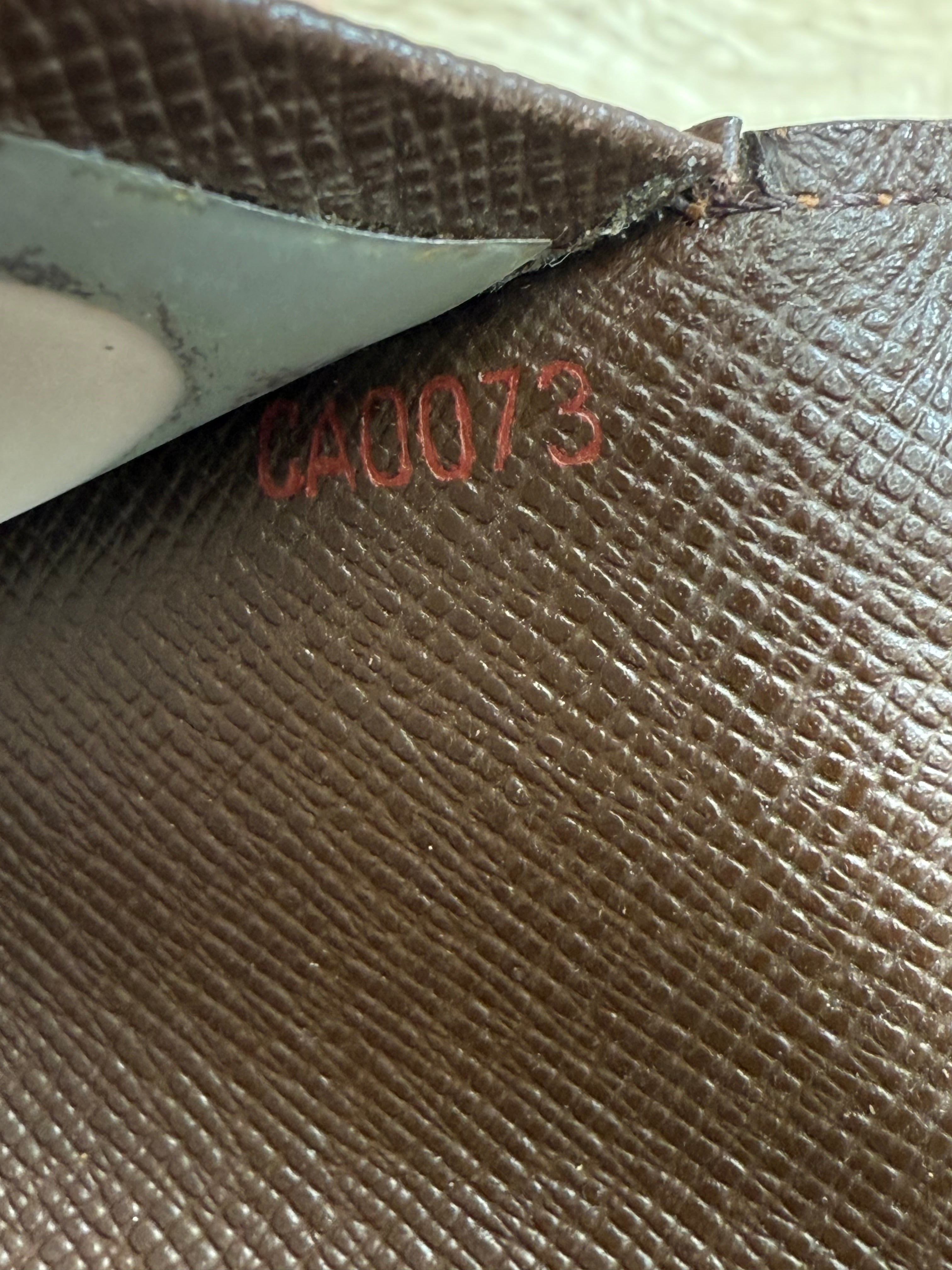 Louis Vuitton Damier Ebene ID Case