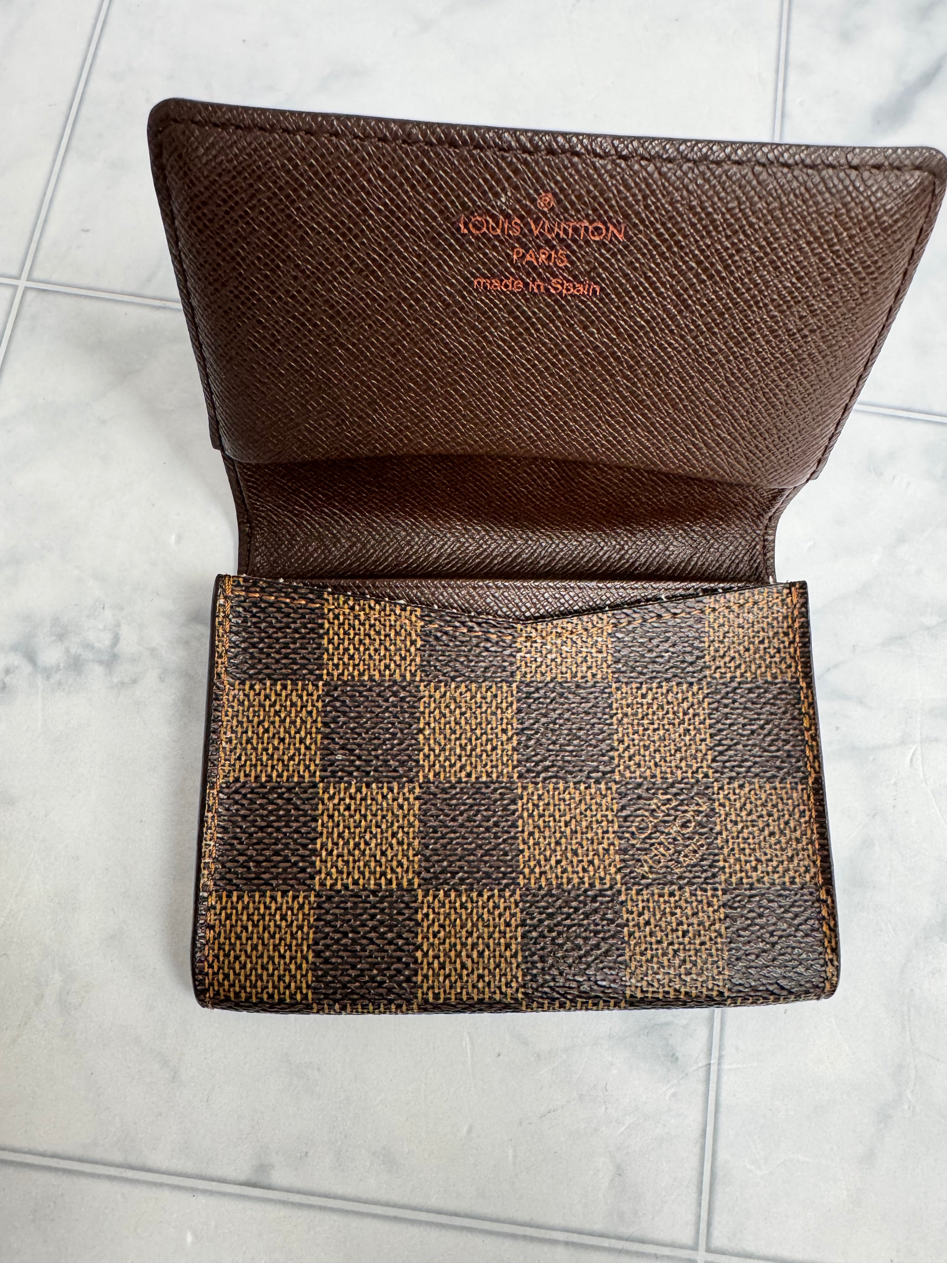 Louis Vuitton Damier Ebene Card Case