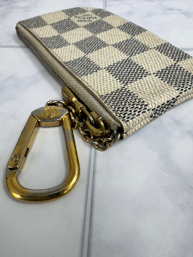 Louis Vuitton Damier Azur Key Cles