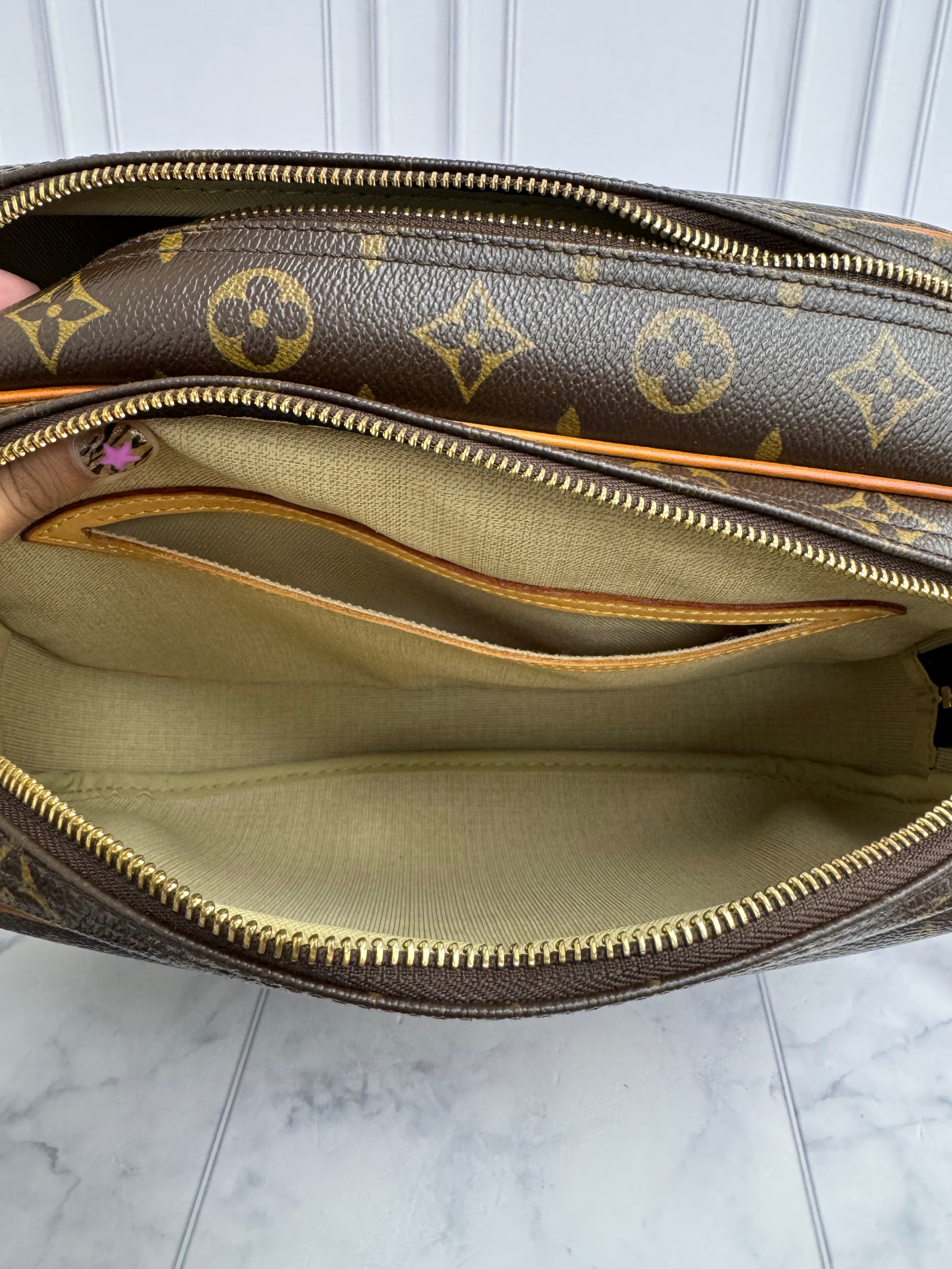 Louis Vuitton Monogram Reporter Crossbody Bag PM