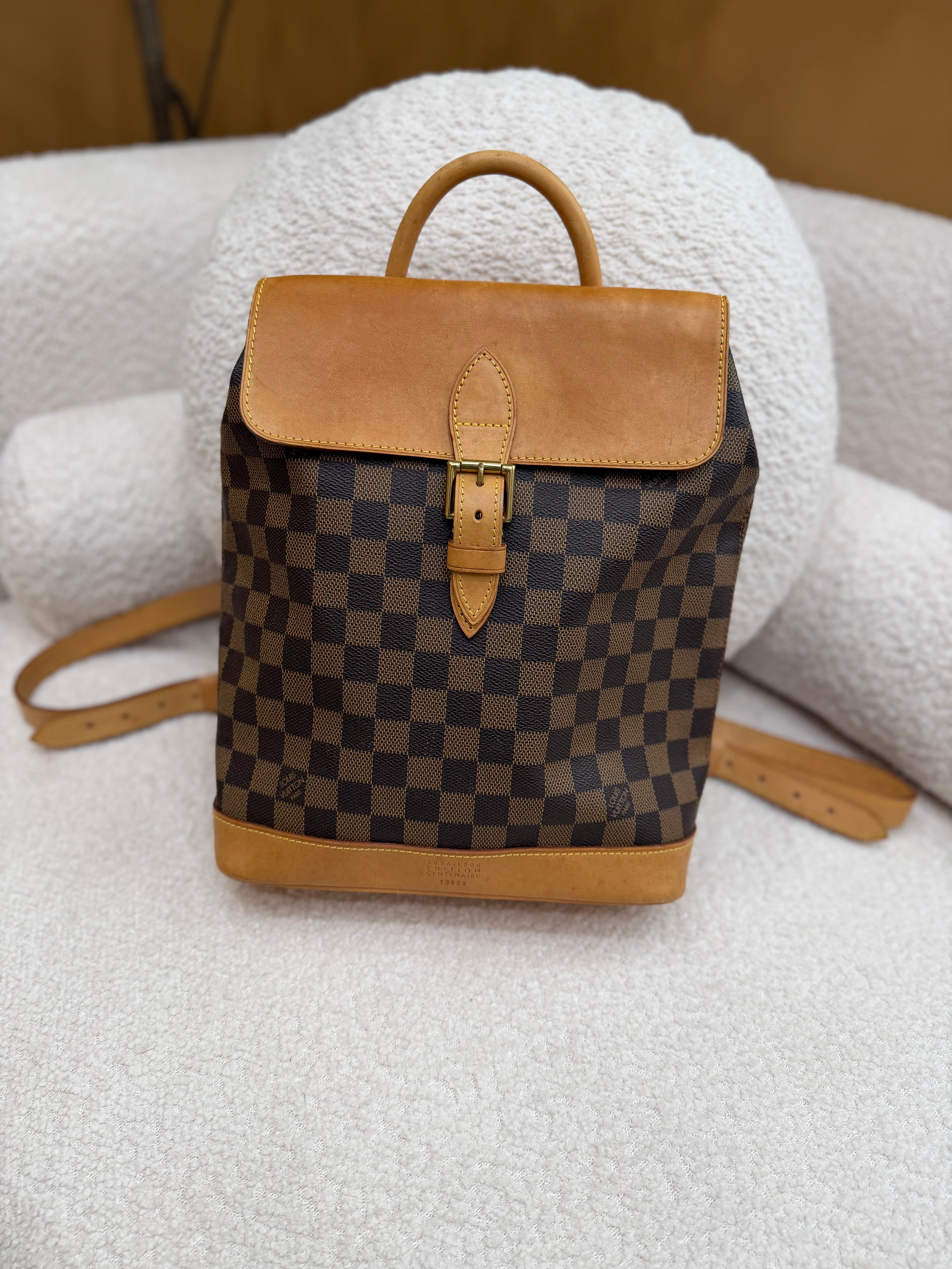 Louis Vuitton Damier Ebene Centenaire Arlequin Backpack