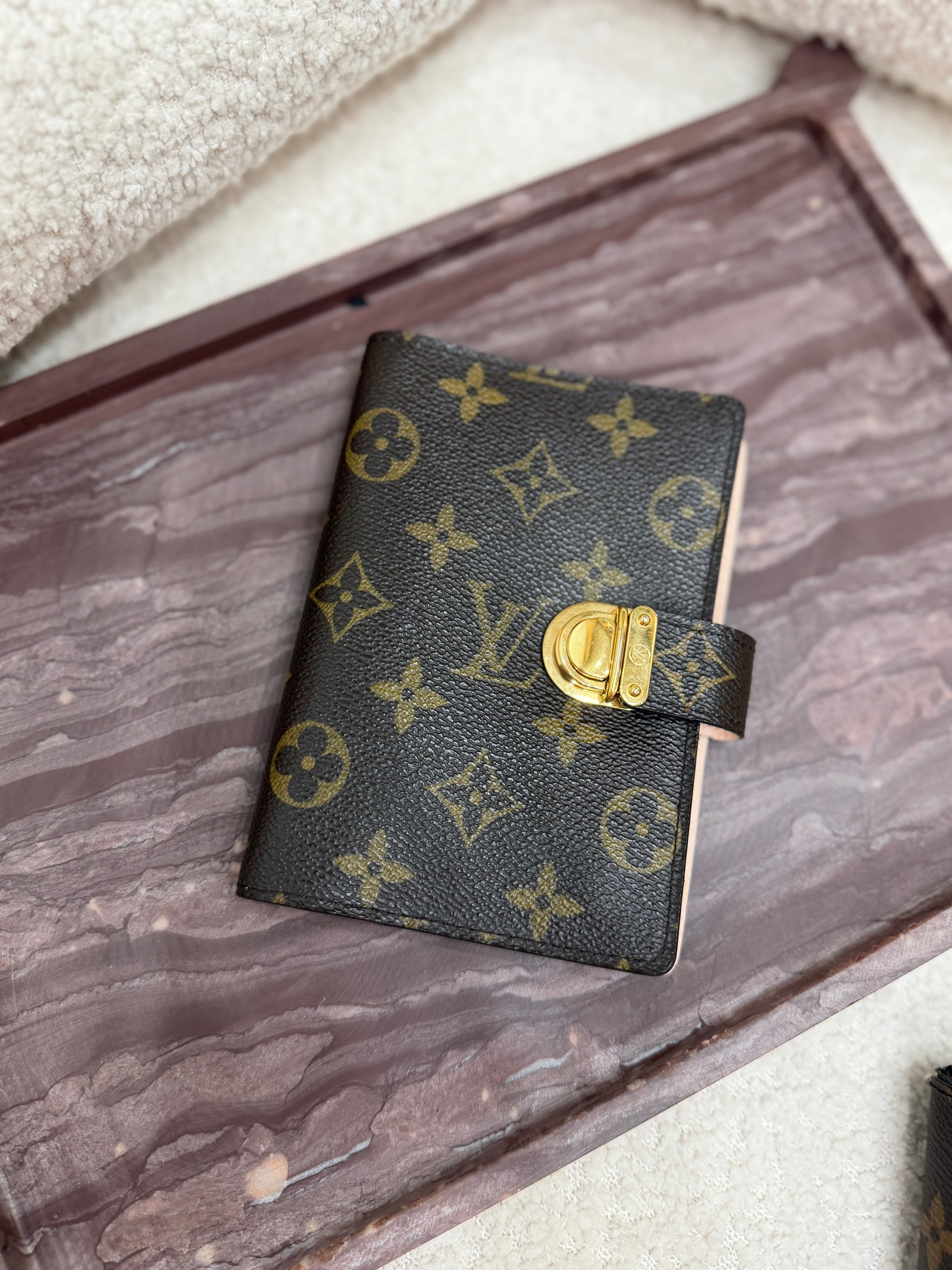 Louis Vuitton Monogram & Pink Koala Passport Agenda PM