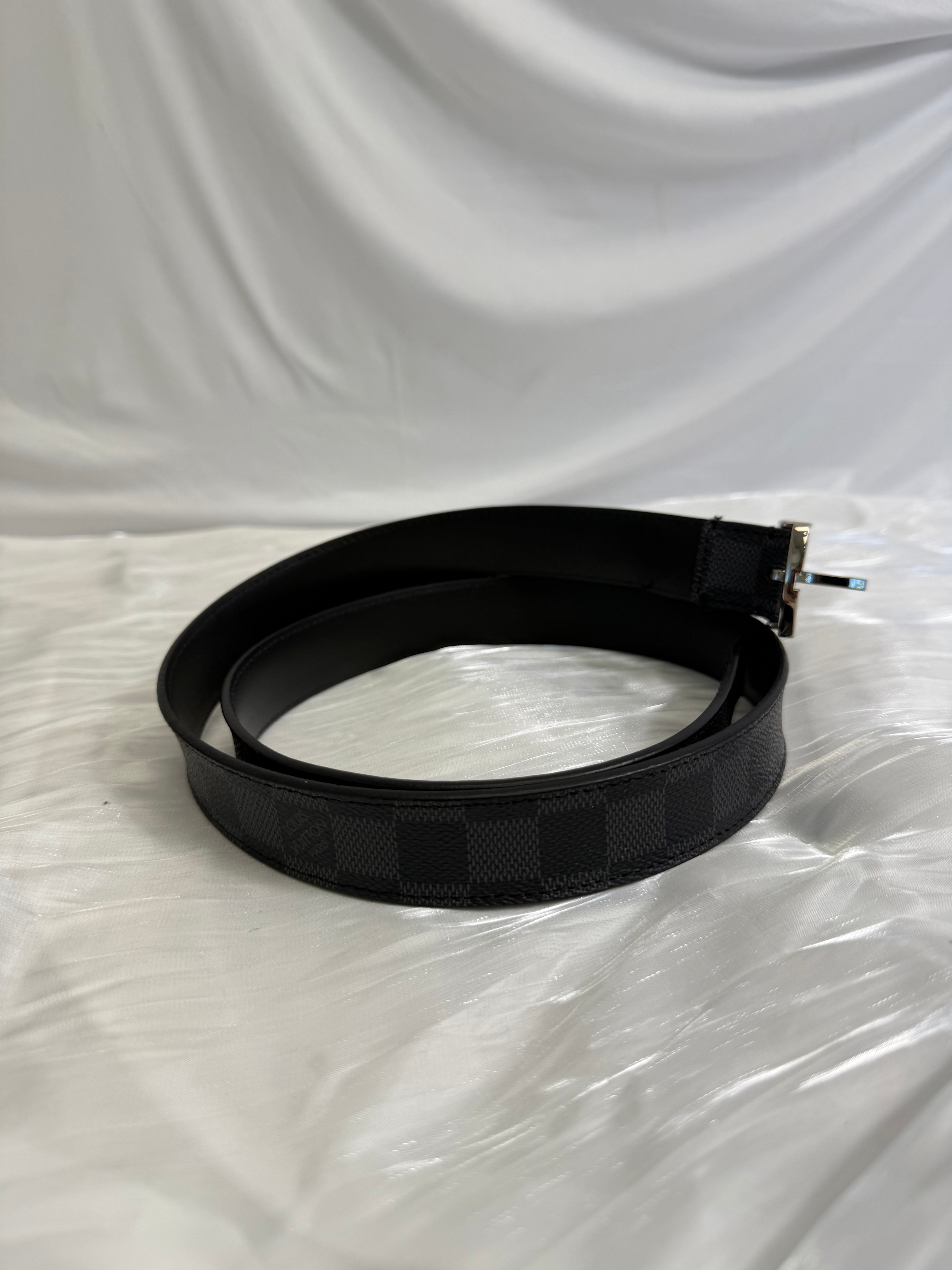 Louis Vuitton Damier Graphite Belt 95/38