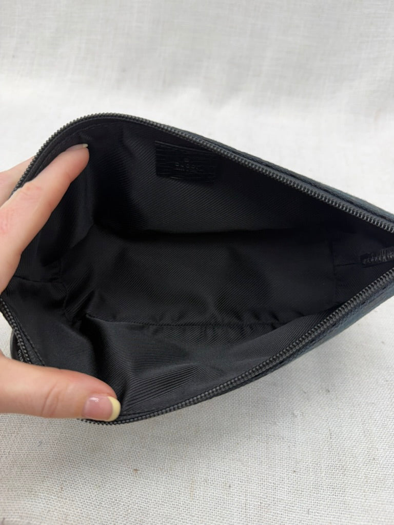 Gucci Black GG Canvas Mini Pochette