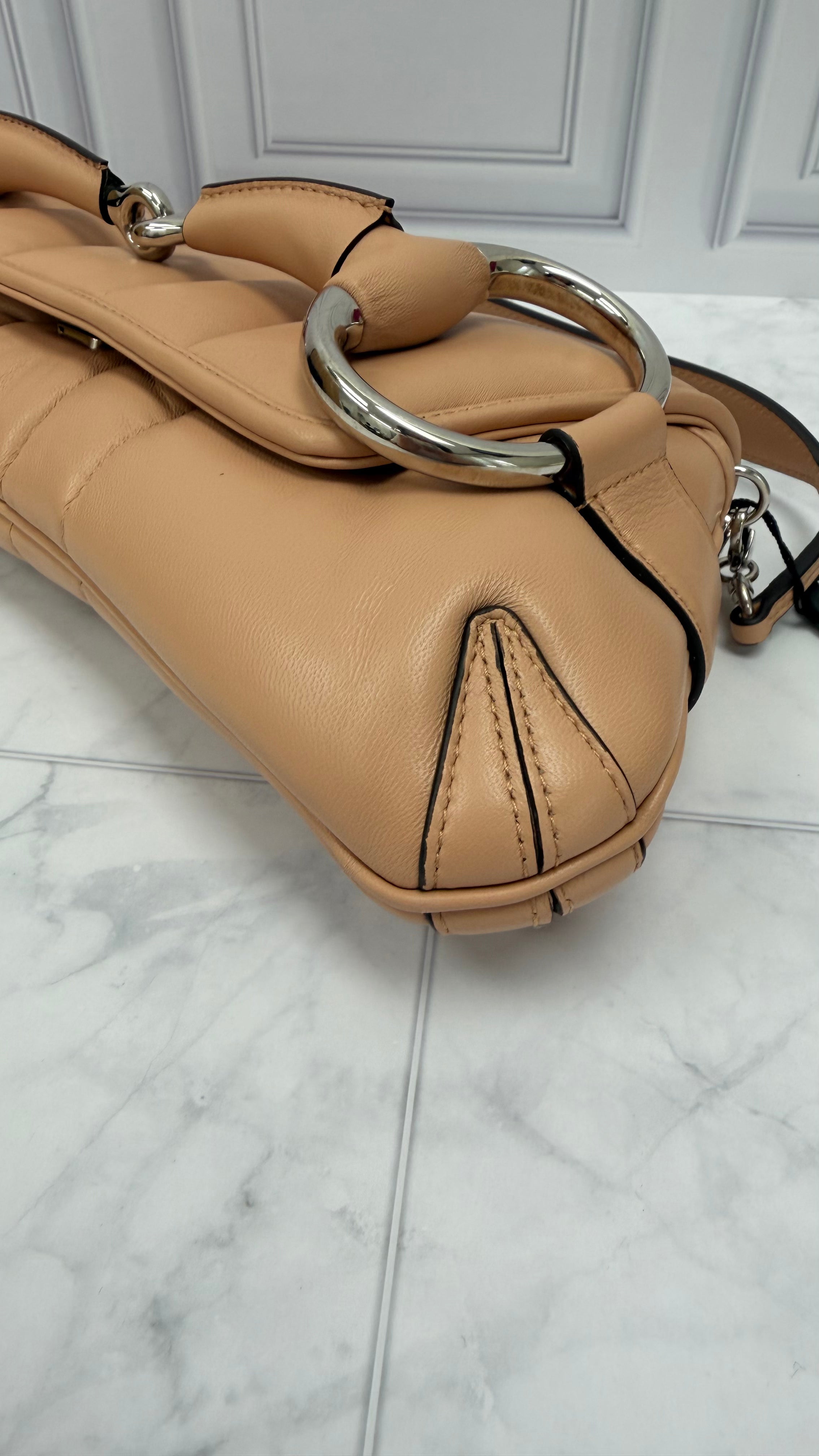 *DONS DROP* Gucci Pink Leather Horsebit Clutch Shoulder Bag
